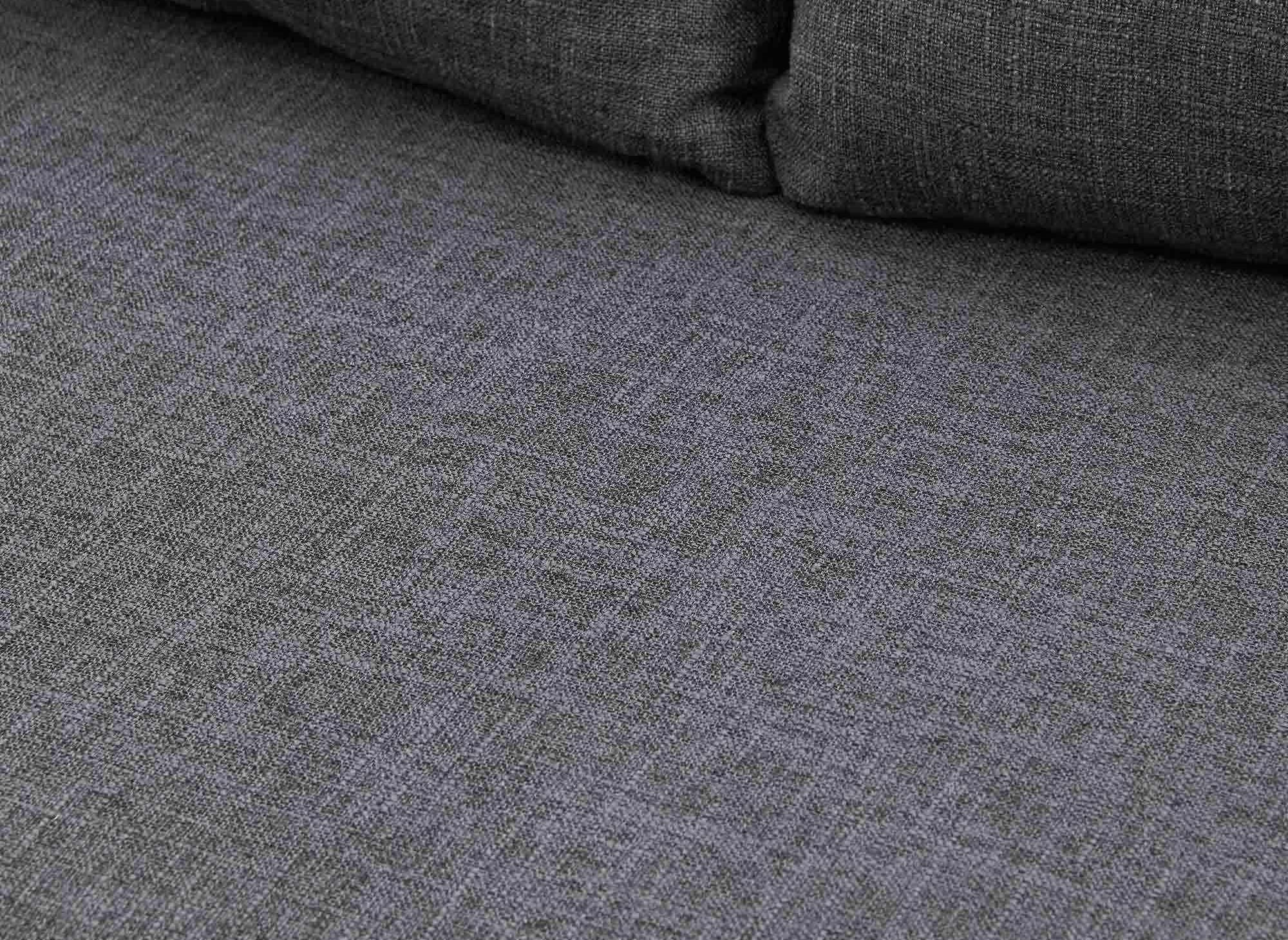 TONKA 2-Sitzer-Schlafsofa aus grauem Stoff