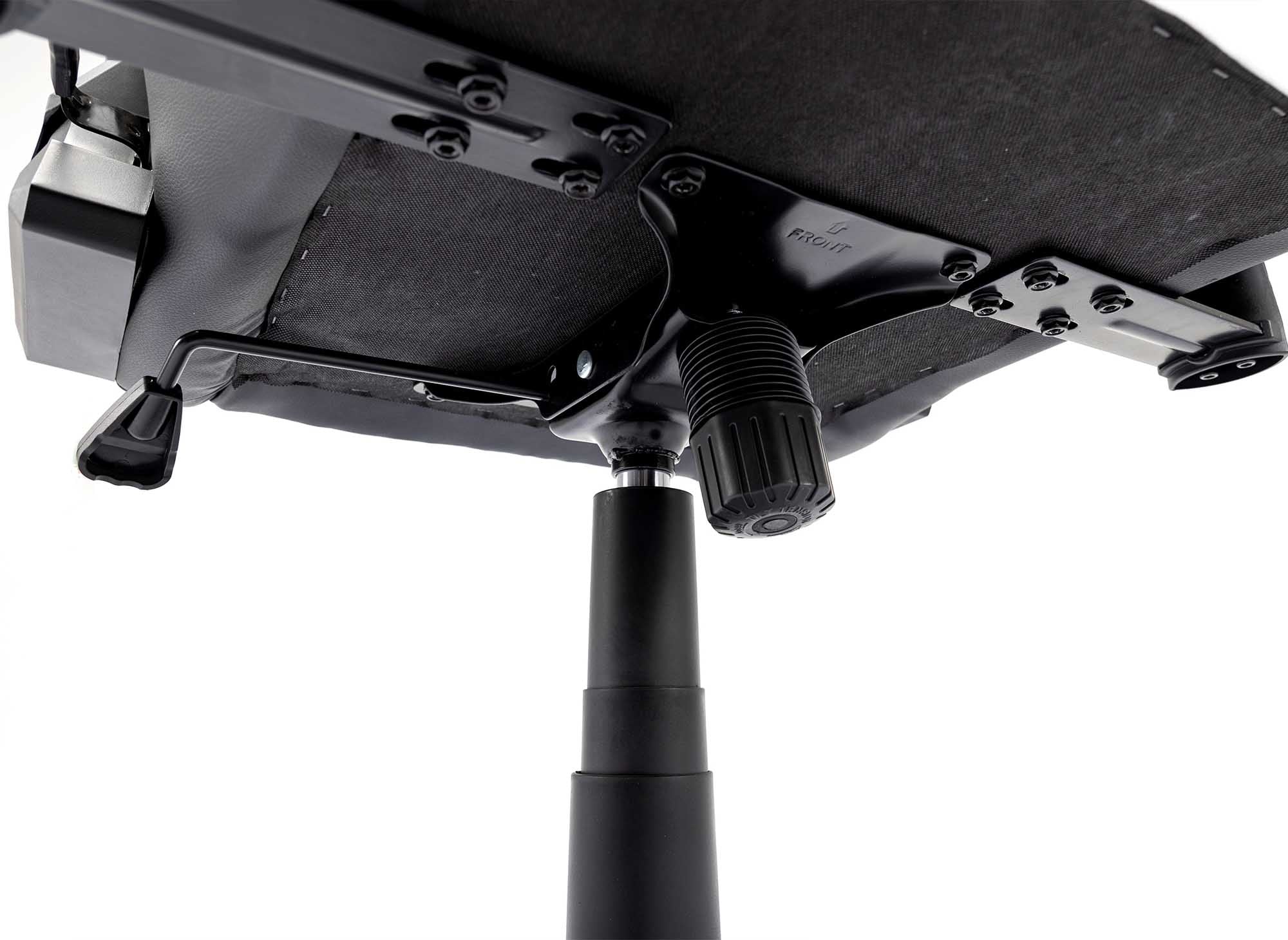 SOUL Gaming-Bürostuhl aus Kunstleder in Schwarz und Weiß