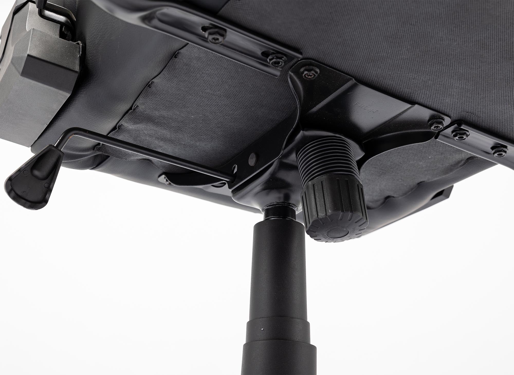 LYHAM Gaming-Stuhl aus Kunstleder in Schwarz und Weiß