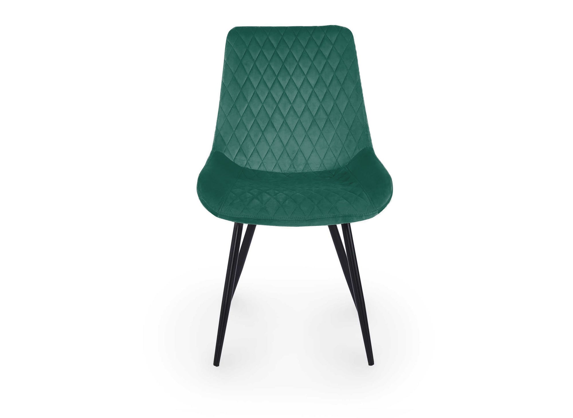 2er-Set YOLA Designer-Stühle aus grünem Samt