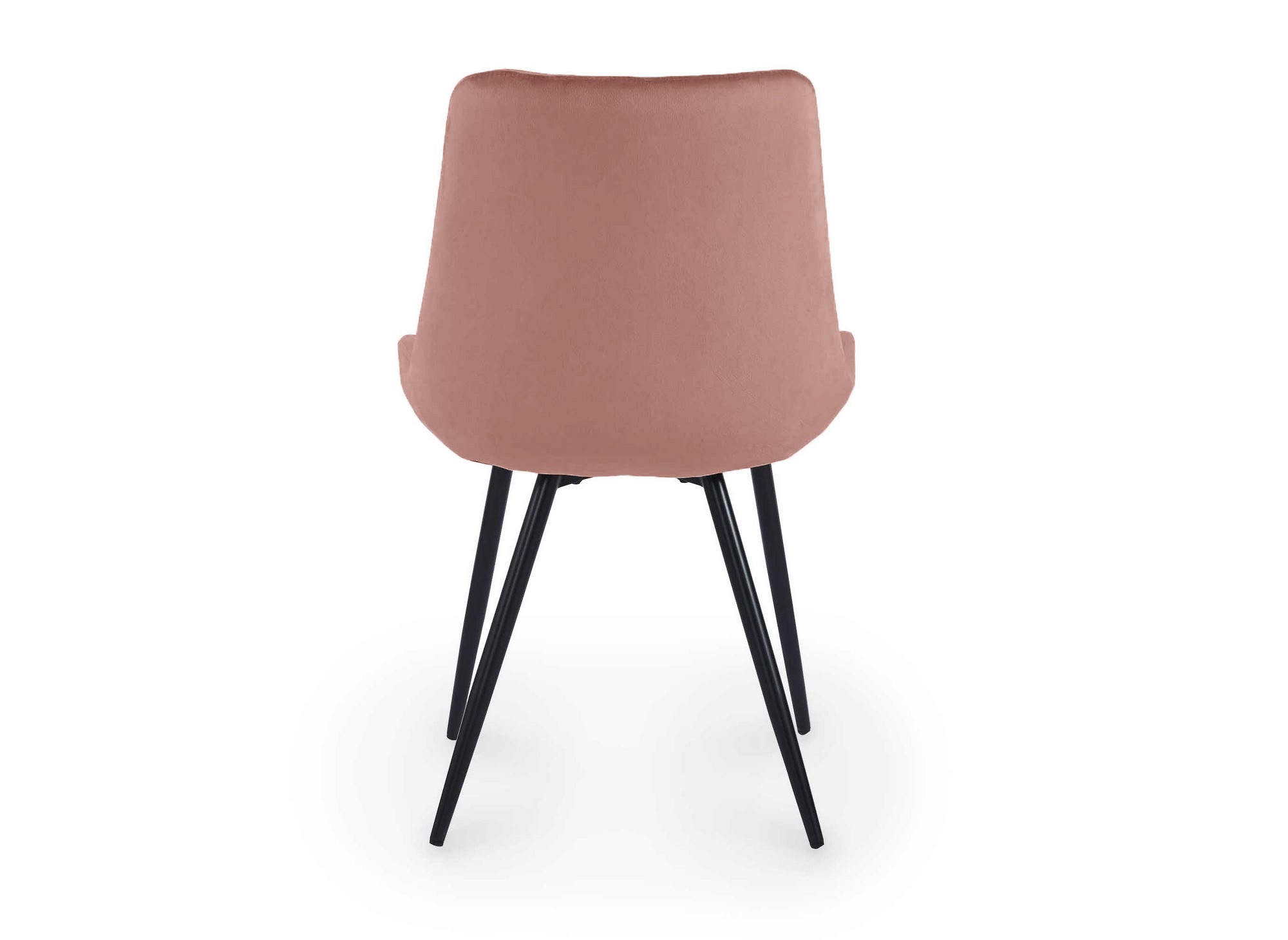 2er-Set YOLA Designer-Stühle aus rosa Samt