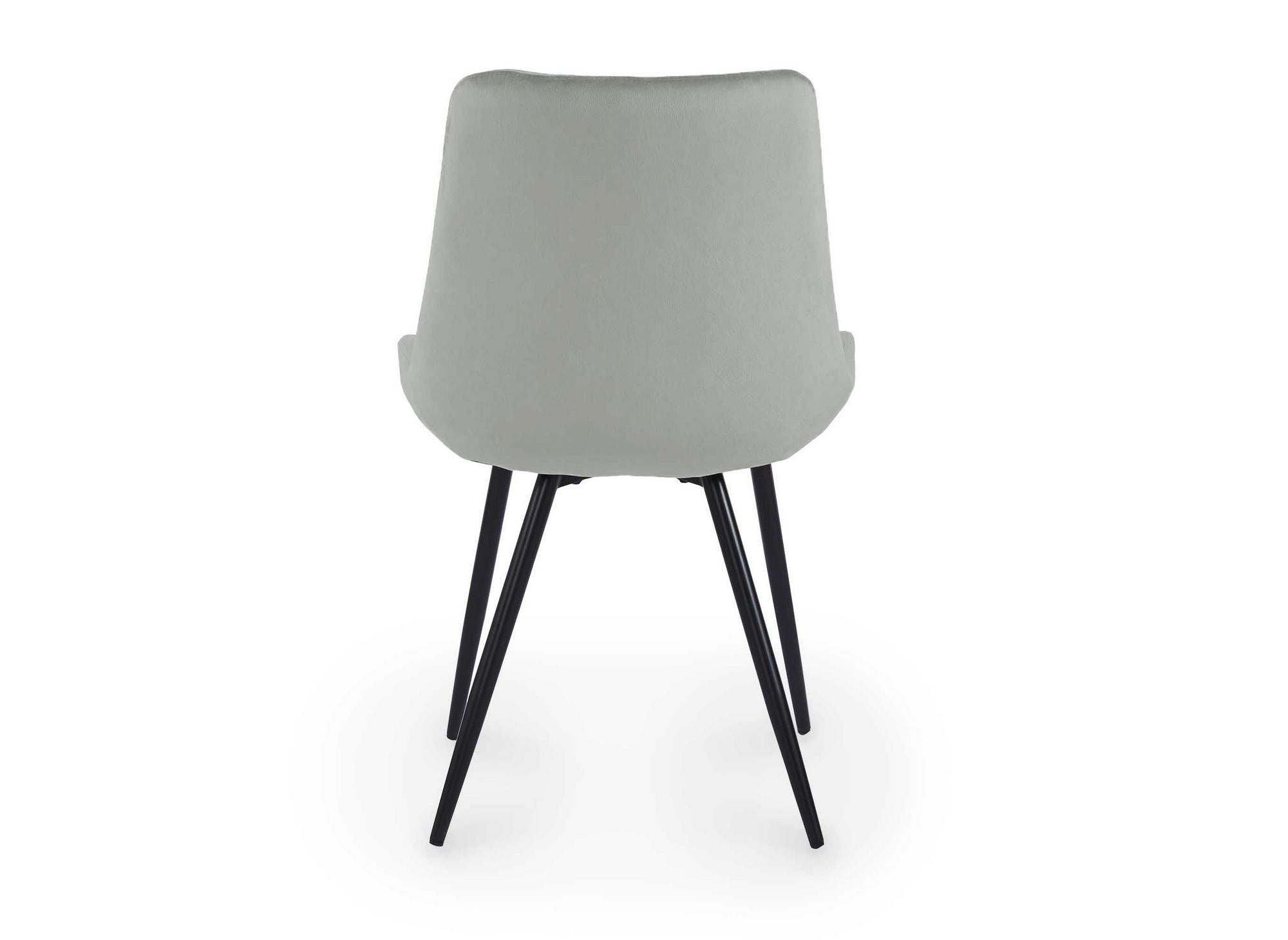 2er-Set YOLA Designer-Stühle aus grauem Samt