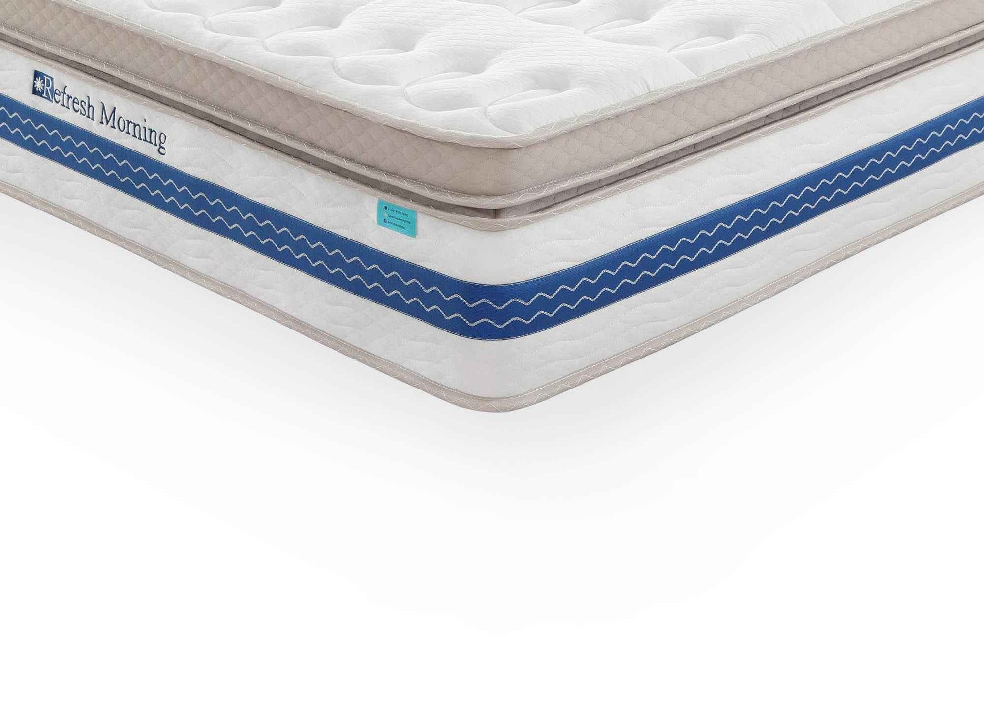 REFRESH Hybridmatratze 160 x 200 cm Taschenfedern und Memory Foam, 32 cm dick