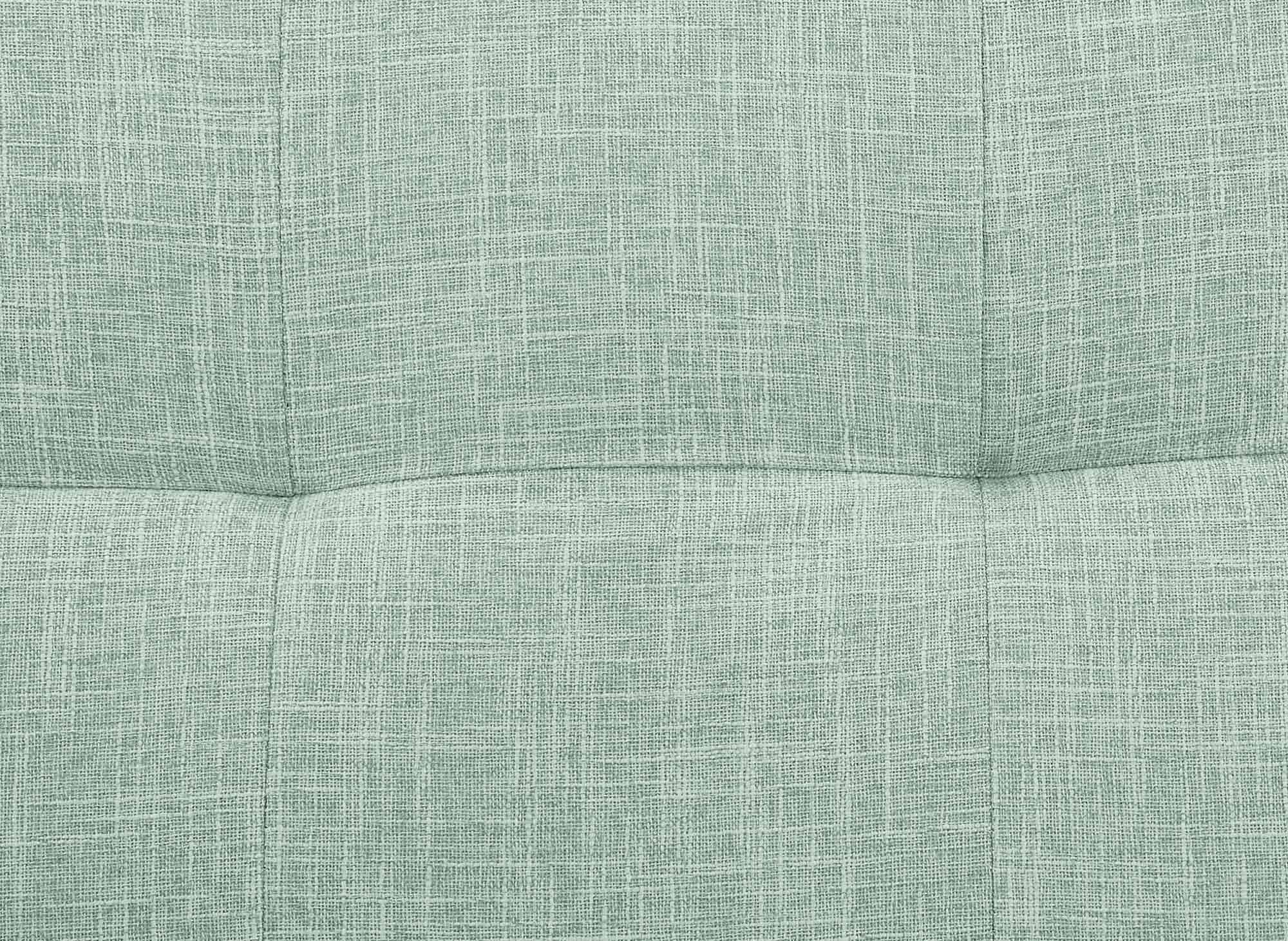 TANIA wassergrünes Stoffschlafsofa