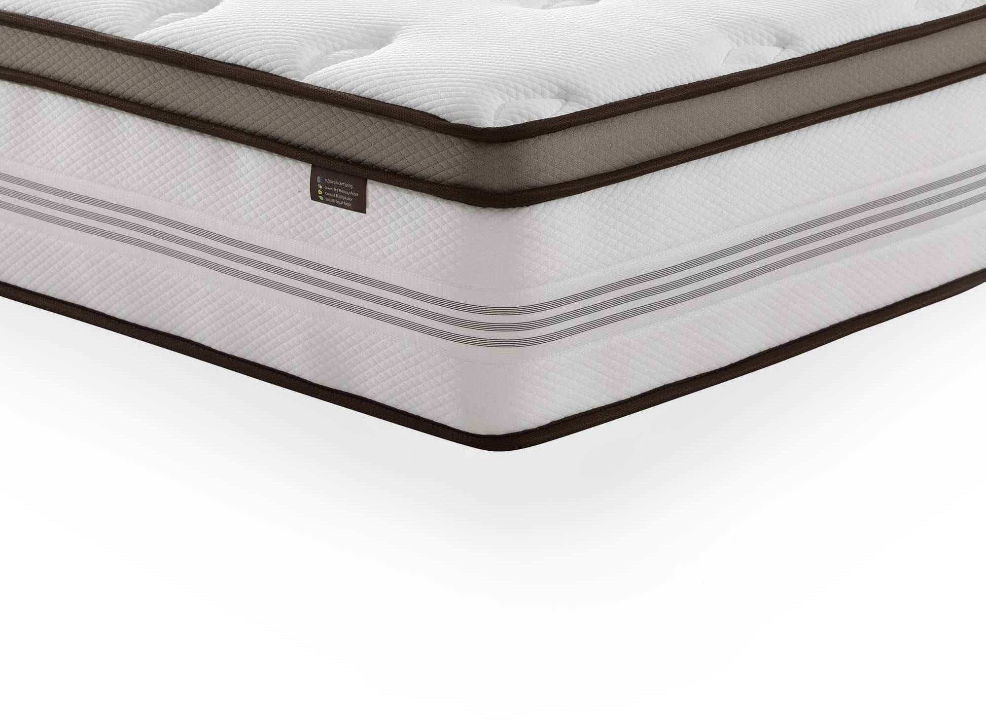 ROYAL LUX Hybridmatratze 180 x 200 cm Taschenfedern und Memory Foam, Dicke 31 cm