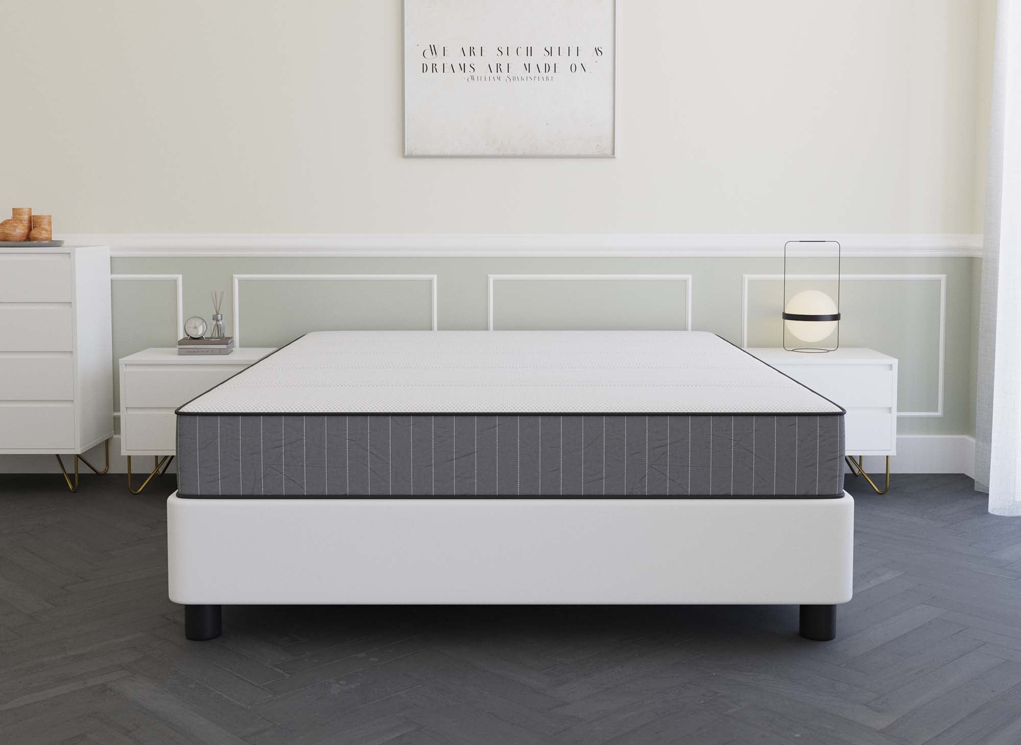 Schaumstoffmatratze 160 x 200 cm, Dicke 20 cm AWAN