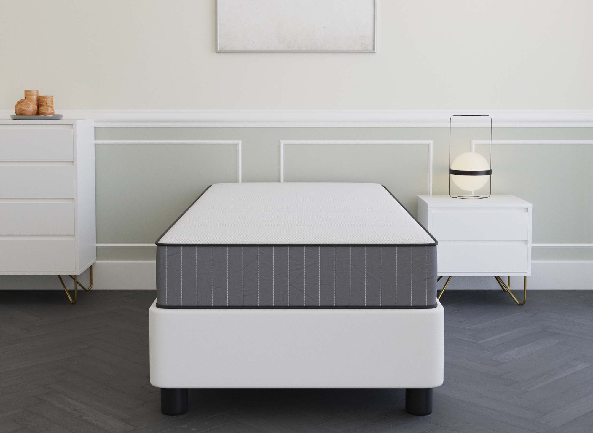 Schaumstoffmatratze 90 x 190 cm, Dicke 20 cm AWAN