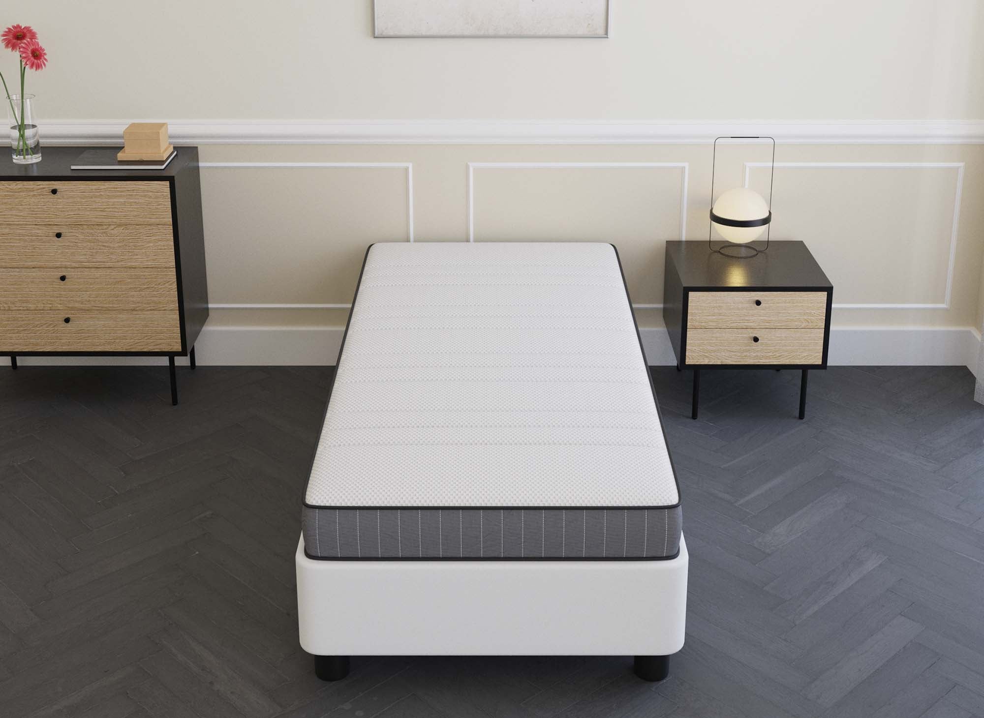 WOLK Schaumstoffmatratze 90 x 190 cm, 15 cm dick