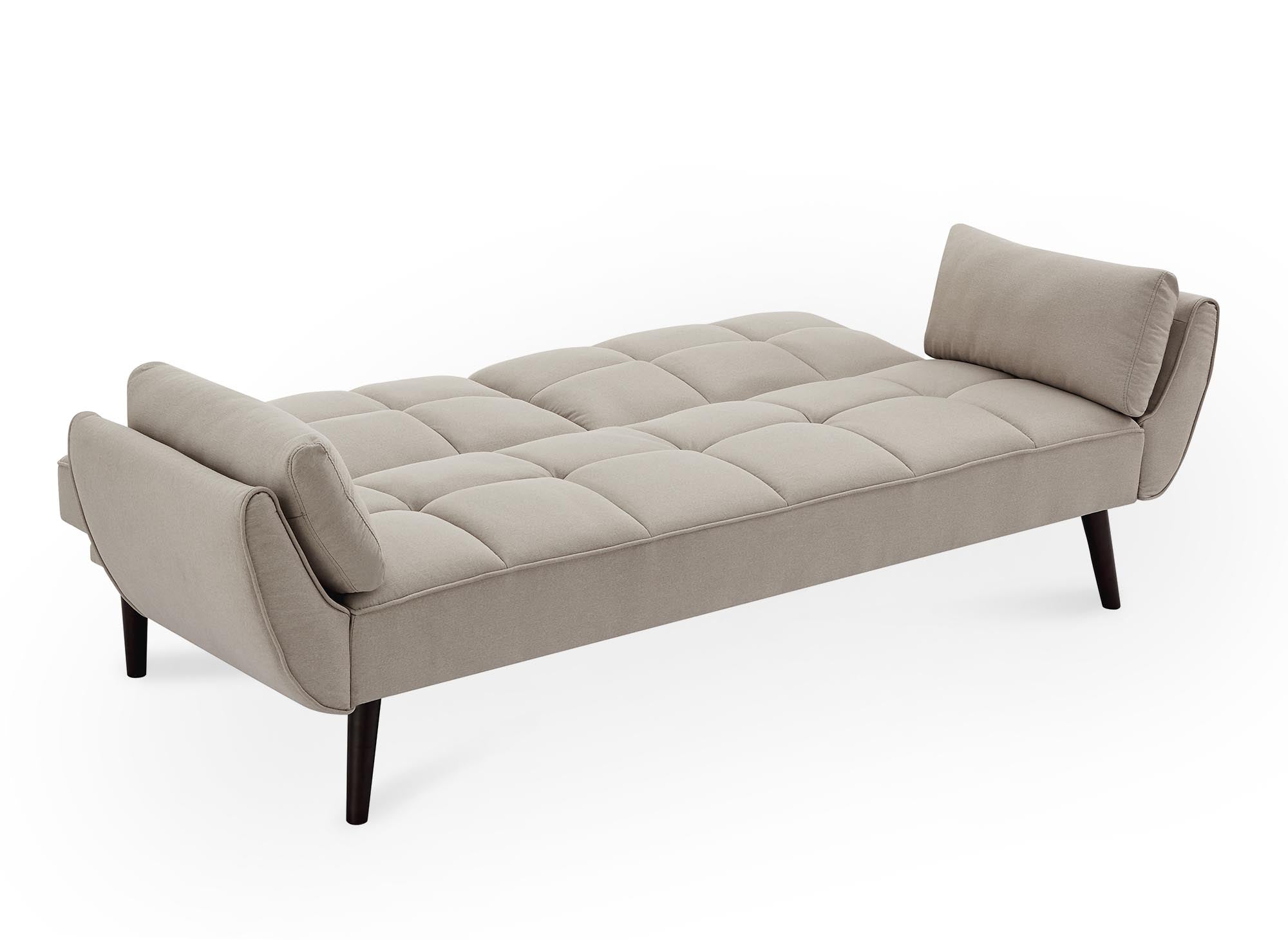 NARA 3-Sitzer-Schlafsofa aus beigefarbenem Stoff