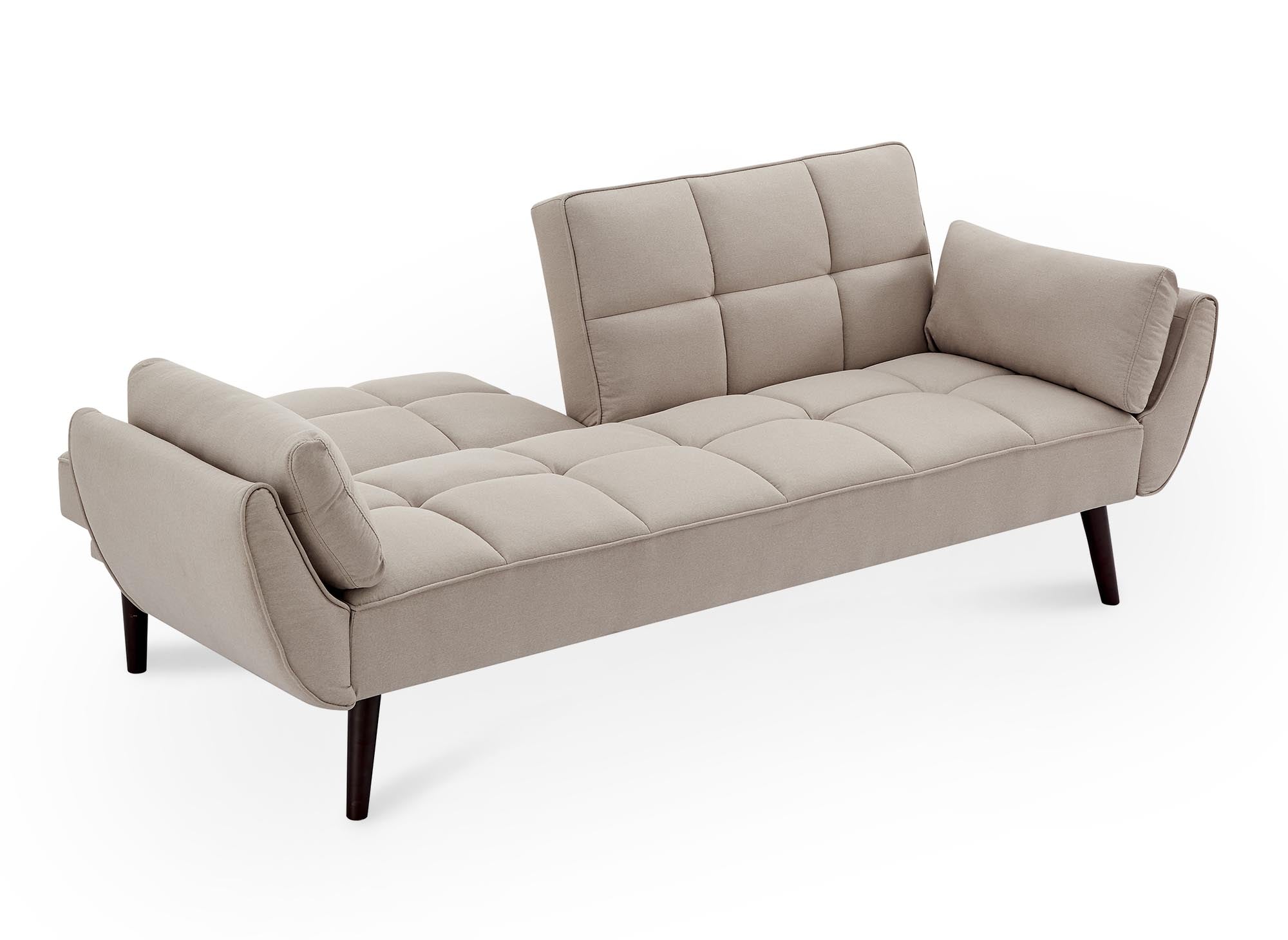 NARA 3-Sitzer-Schlafsofa aus beigefarbenem Stoff