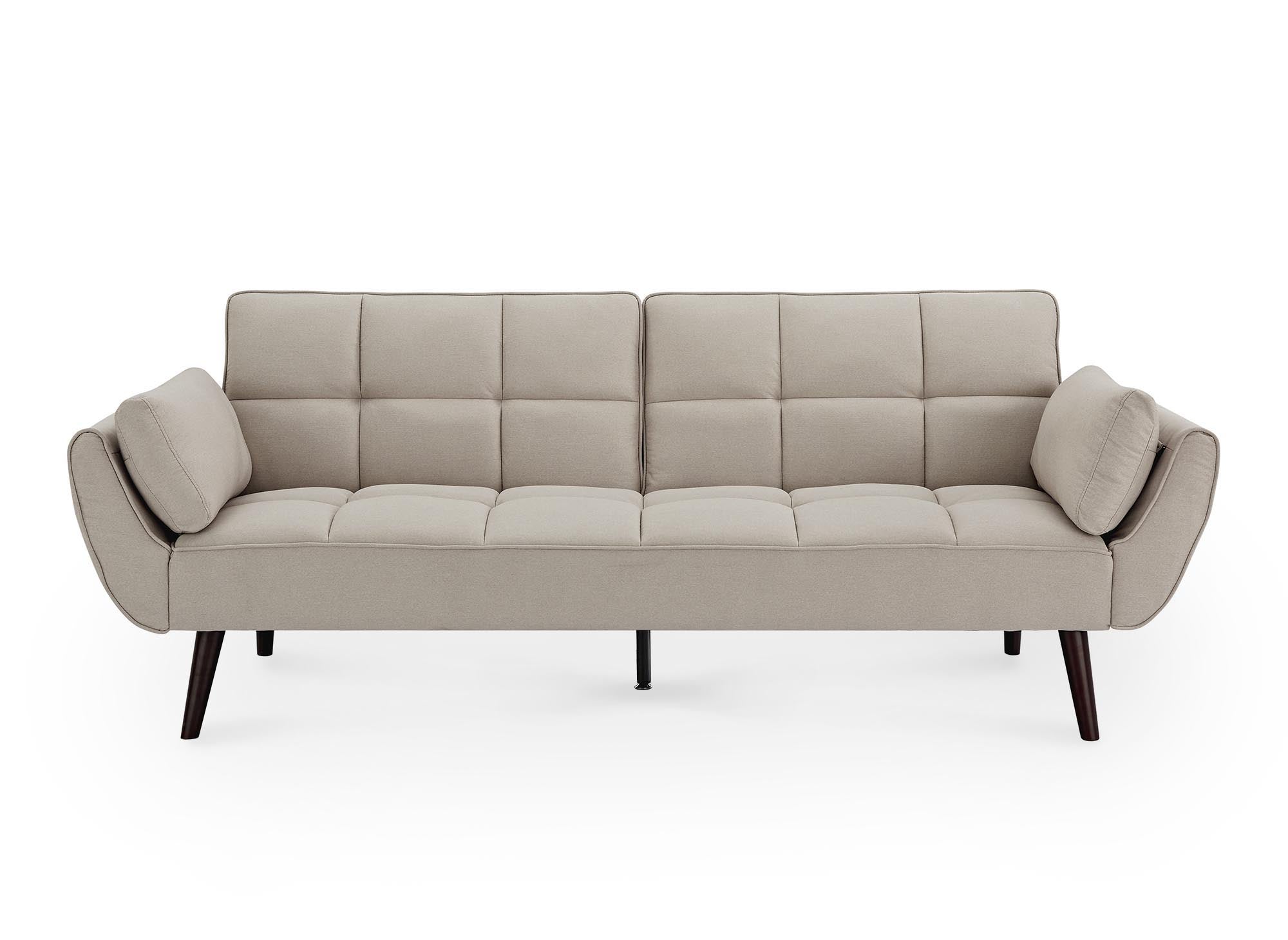 NARA 3-Sitzer-Schlafsofa aus beigefarbenem Stoff