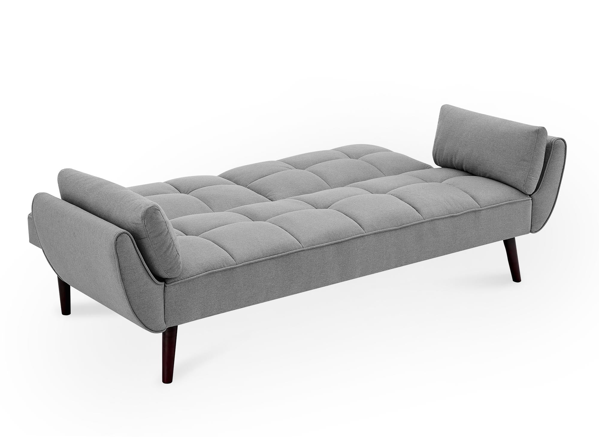 NARA 3-Sitzer-Schlafsofa aus hellgrauem Stoff