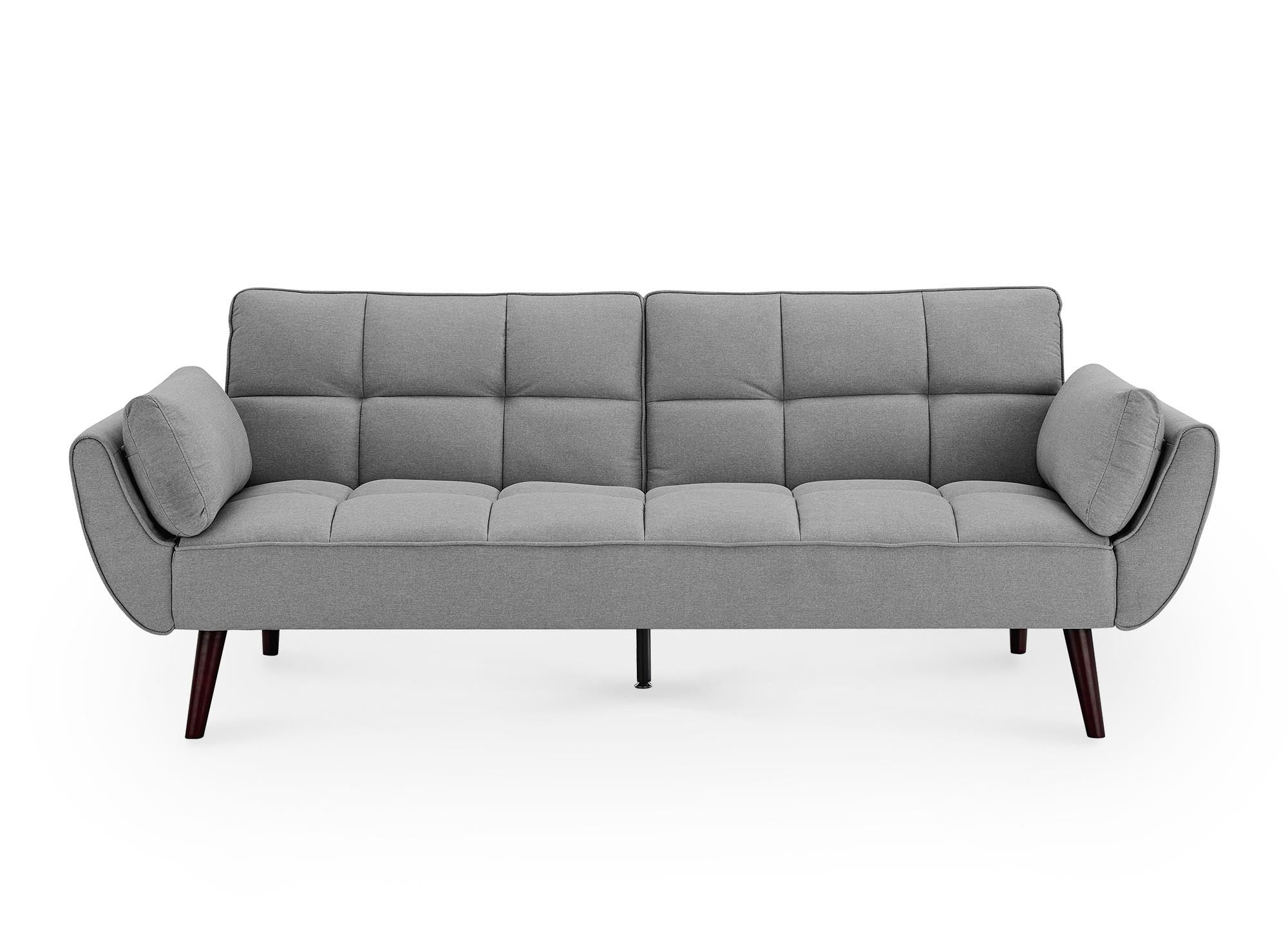 NARA 3-Sitzer-Schlafsofa aus hellgrauem Stoff