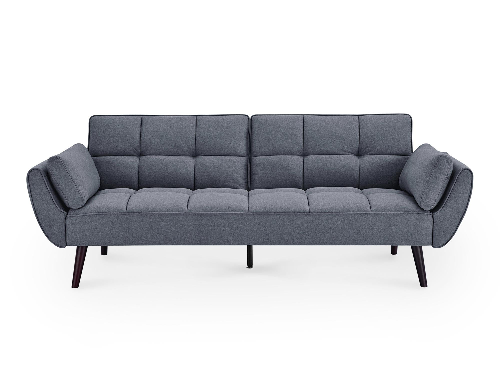 NARA 3-Sitzer-Schlafsofa aus dunkelgrauem Stoff