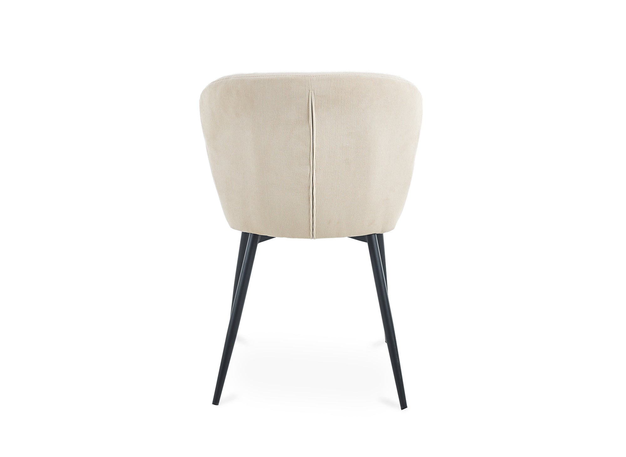 4er-Set DANIELA beige Cordstühle