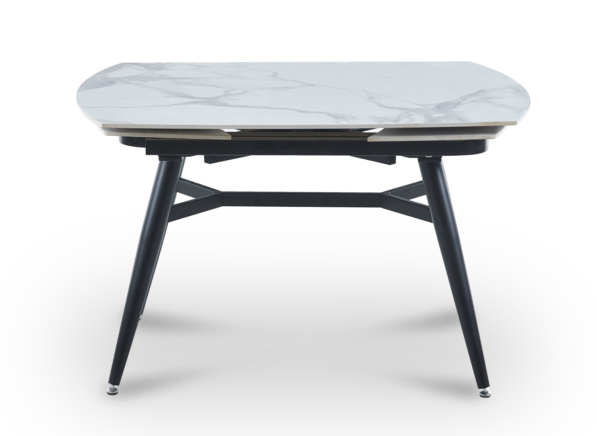 JENA ausziehbarer rechteckiger Esstisch in Marmoroptik