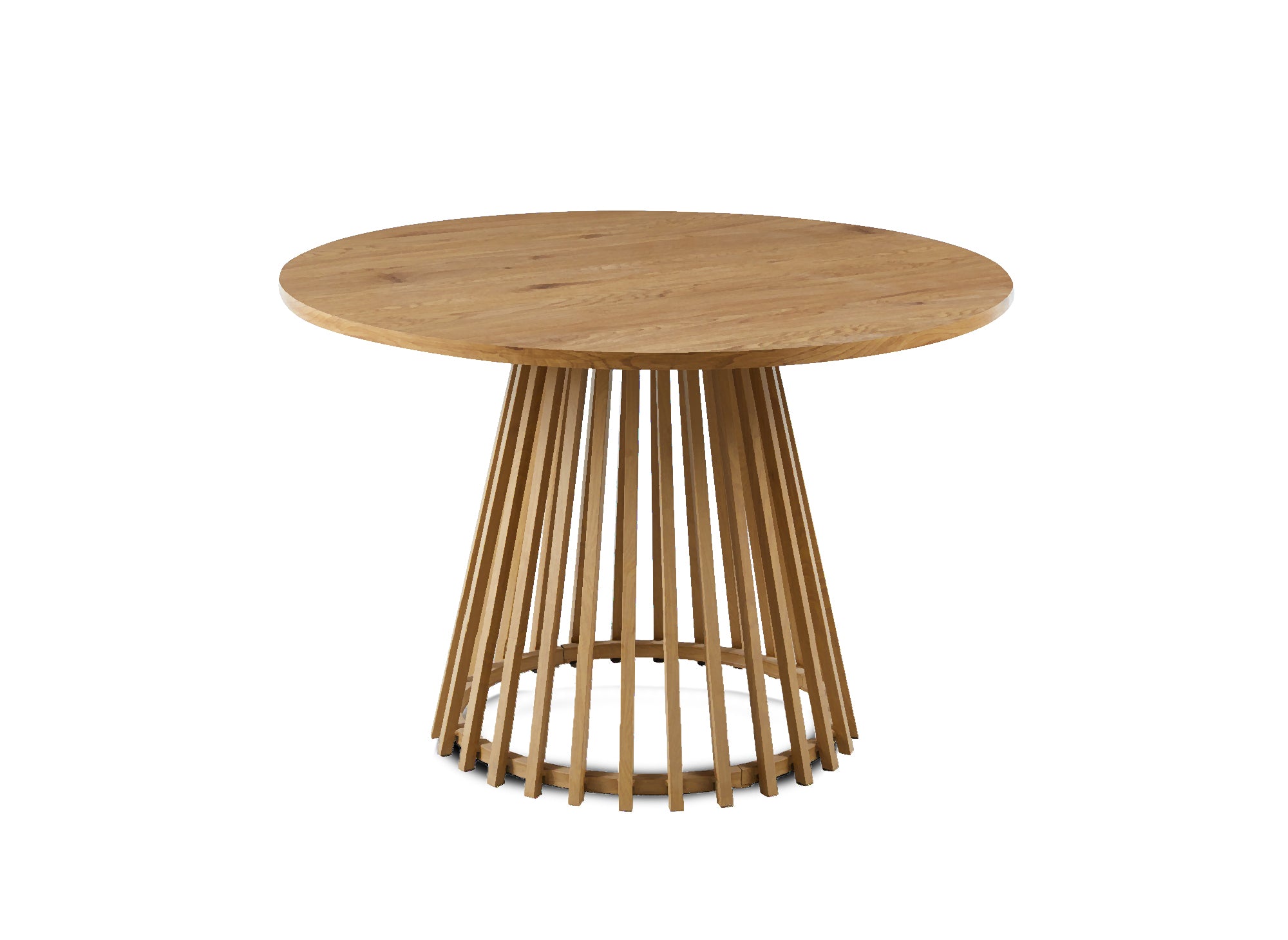 HIBEA runder Esstisch mit Designerbeinen