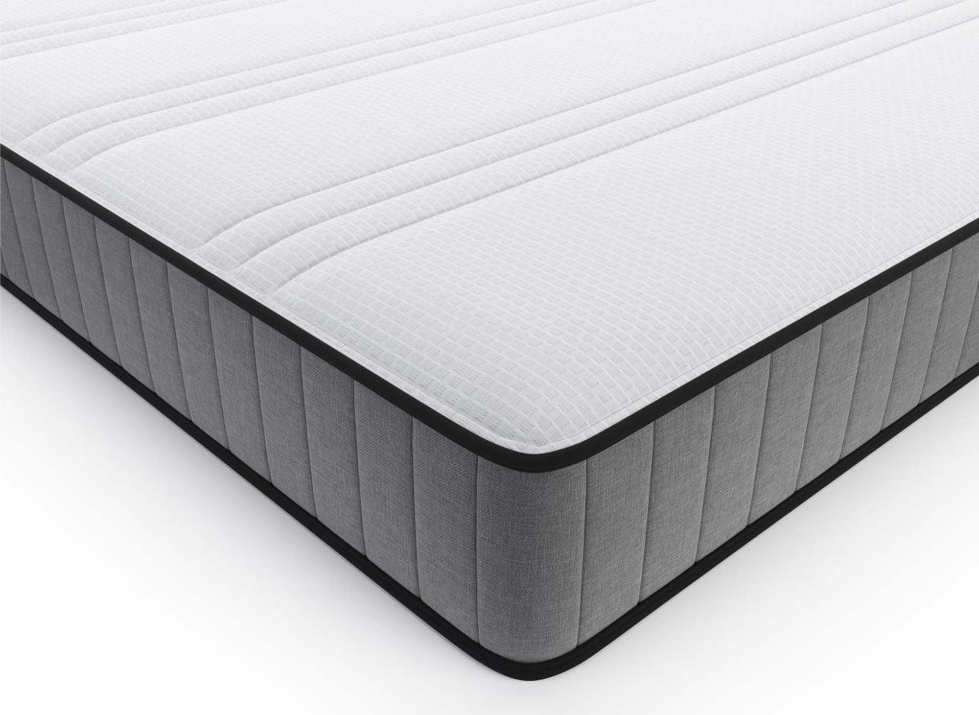 Set 90x190 Boxspring + 20 cm Schaumstoffmatratze - AWAN