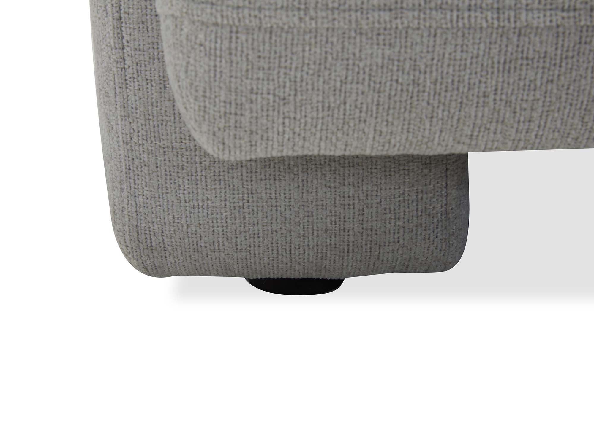 AYLINE 2-Sitzer-Sofa aus grauem Stoff