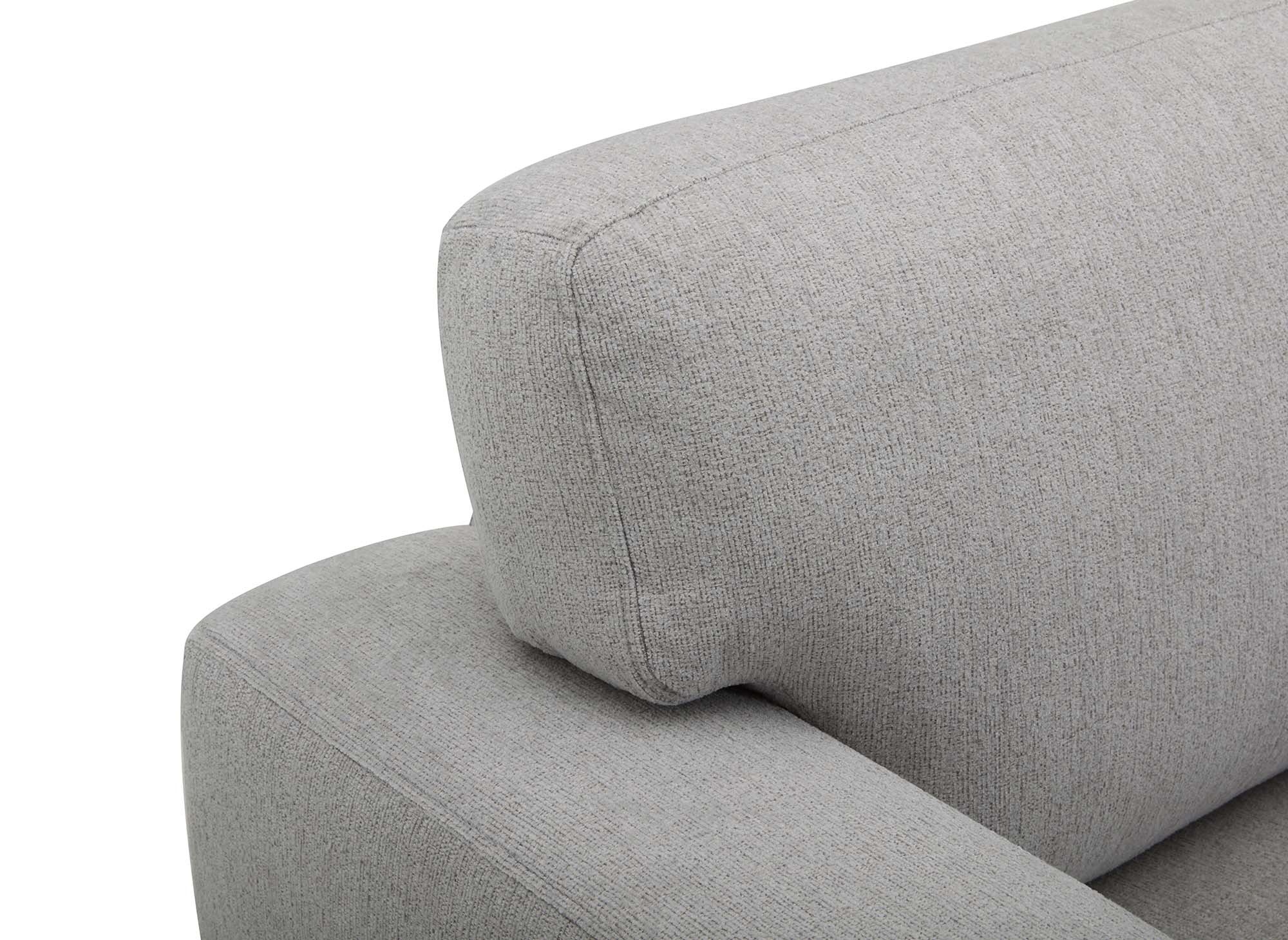 AYLINE 2-Sitzer-Sofa aus grauem Stoff