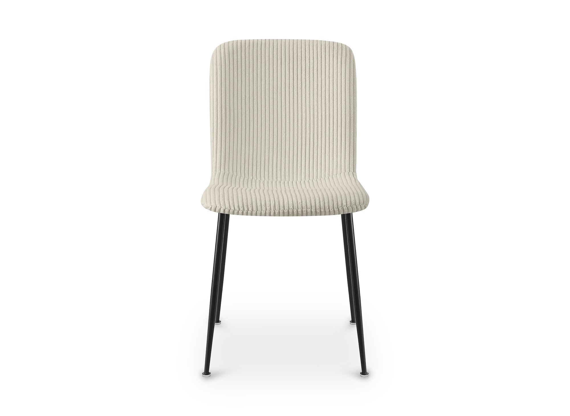 4er-Set beige Cordstühle CHERYL