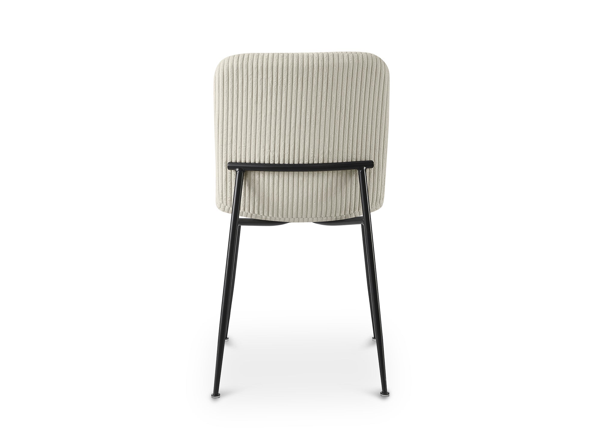 4er-Set beige Cordstühle CHERYL