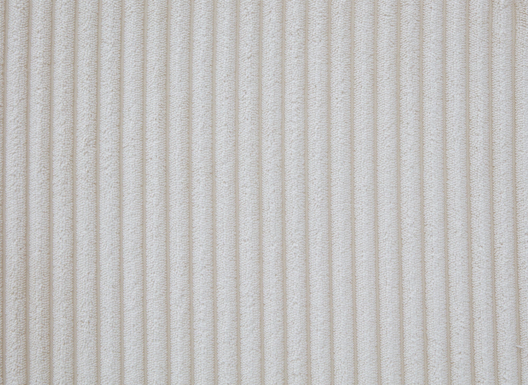 Modulares Ecksofa HARLEM aus dickem, beigem Cord