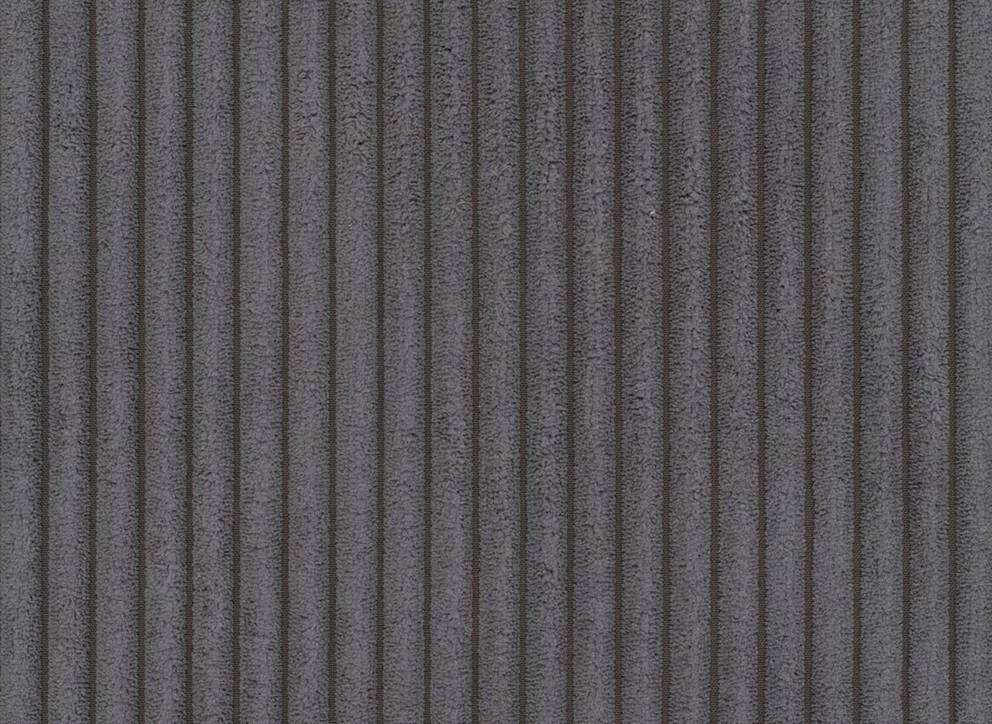 Panorama-Schlafsofa JADE mit Stauraum aus anthrazitgrauem Cord