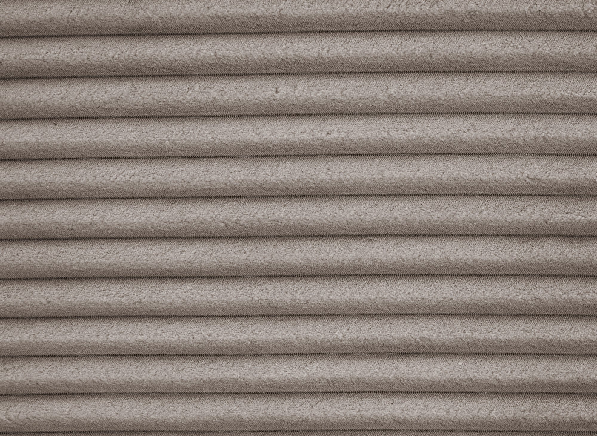 TILDA Ecksofa mit Bettfunktion und Stauraum, weiches Taupe-Cord, linke Ecke