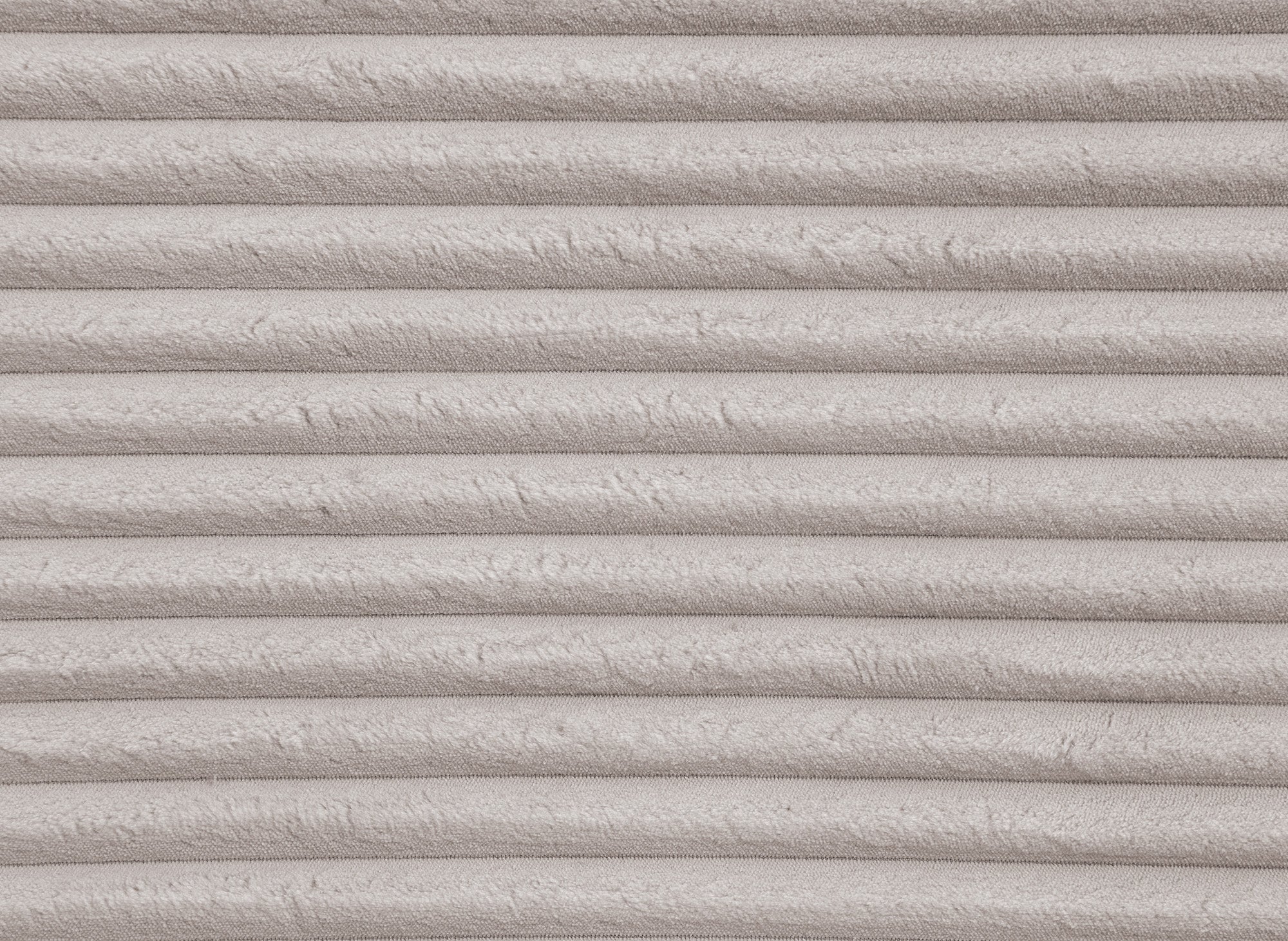 TILDA Taupe Cord Cabrio Panoramasofa mit Stauraum - Rechtwinklig