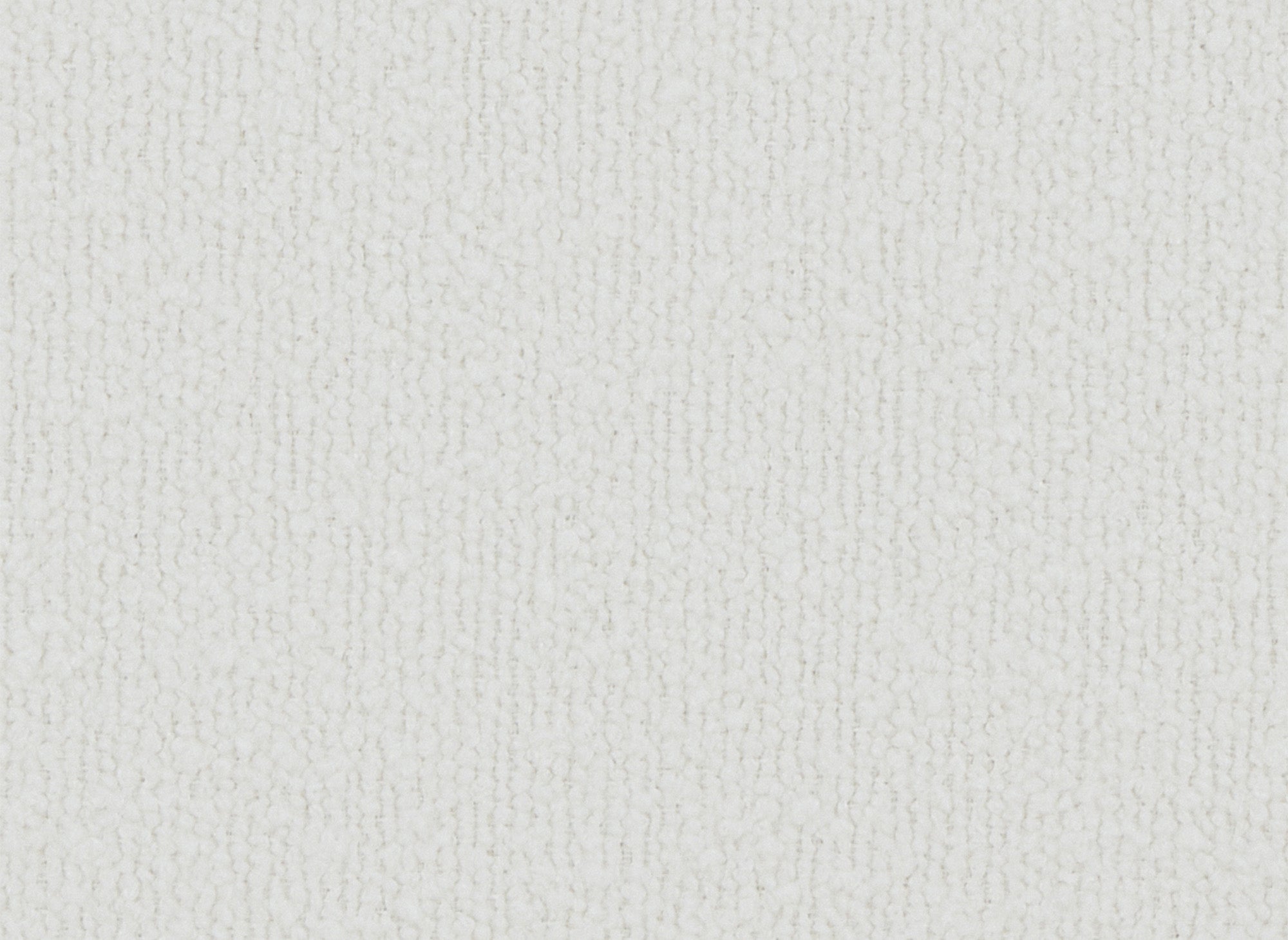 Modulares Ecksofa HARLEM aus ecru-weißem Stoff mit Schaffelleffekt