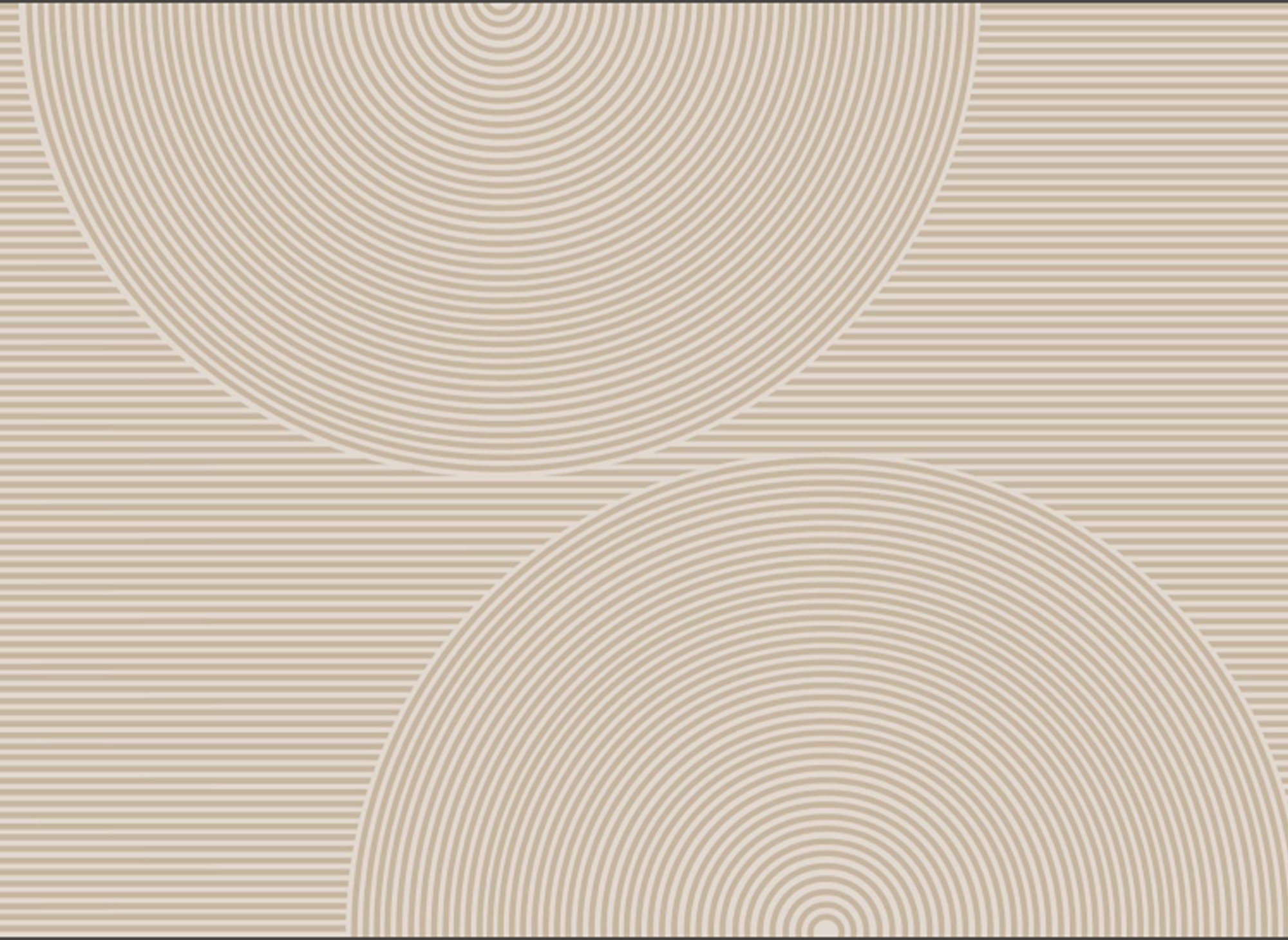 NEMYS, beigefarbener rechteckiger Teppich mit abstraktem Muster, 160 x 230 cm