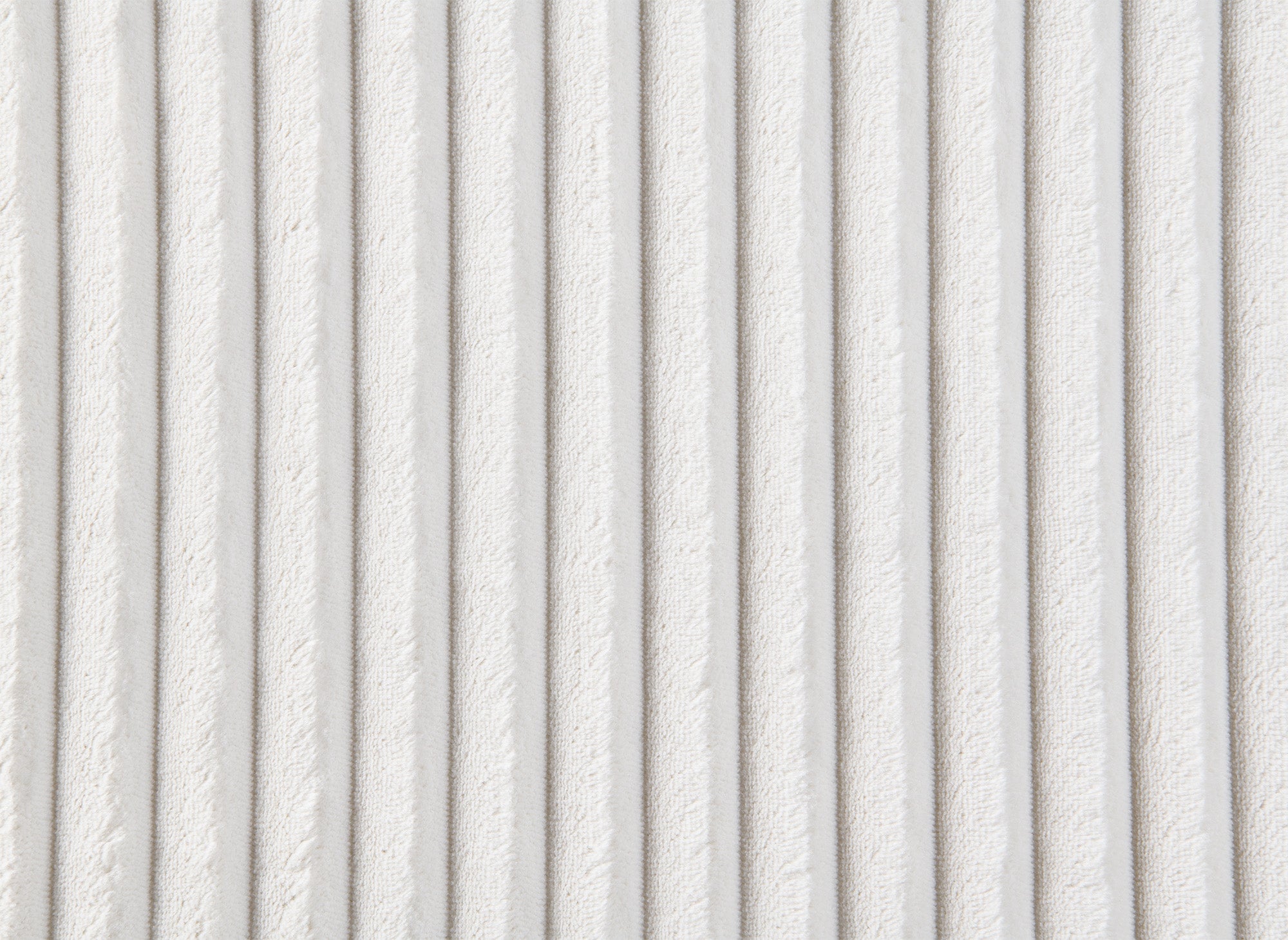 NOELIA wendbares Panorama-Schlafsofa mit Stauraum aus dickem, beigem Cord