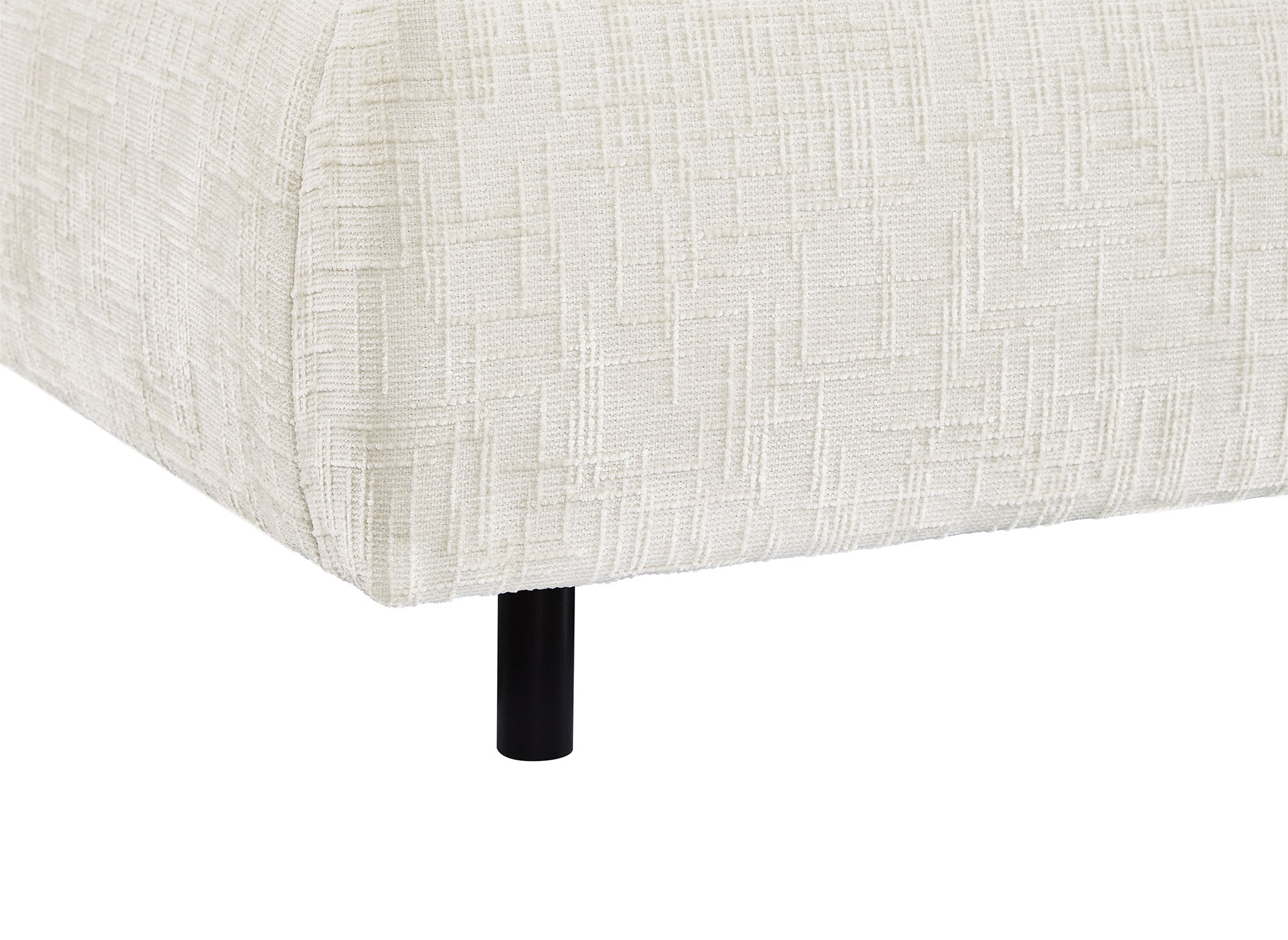 MELO Bett mit Stauraum, beige meliertes Samt, 140 x 190 cm