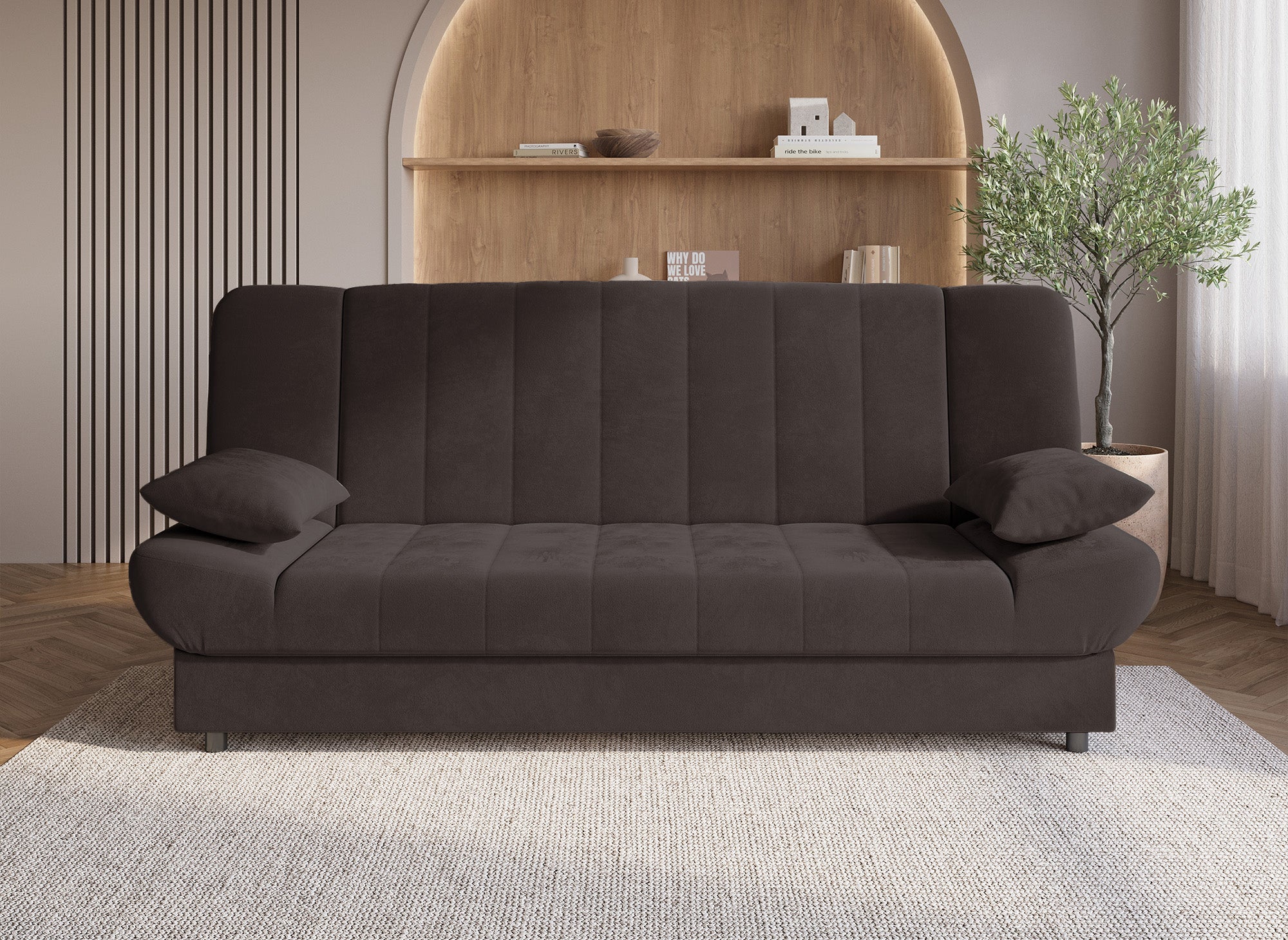 KOTI braunes Schlafsofa