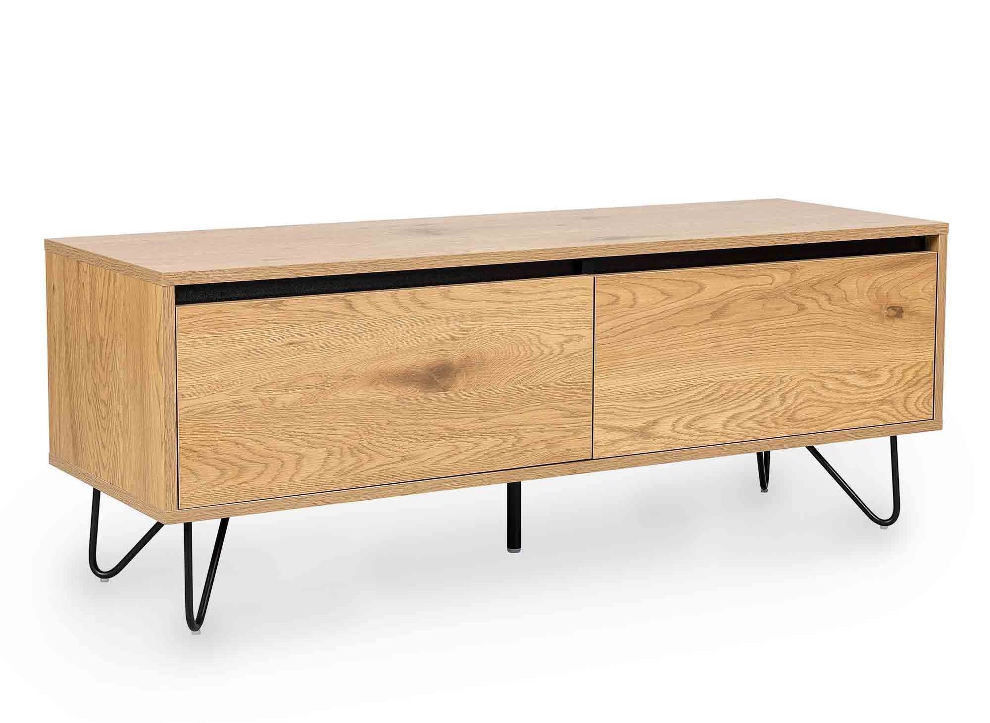 DARINA TV-Schrank aus Holz mit 1 Schublade und 1 Tür