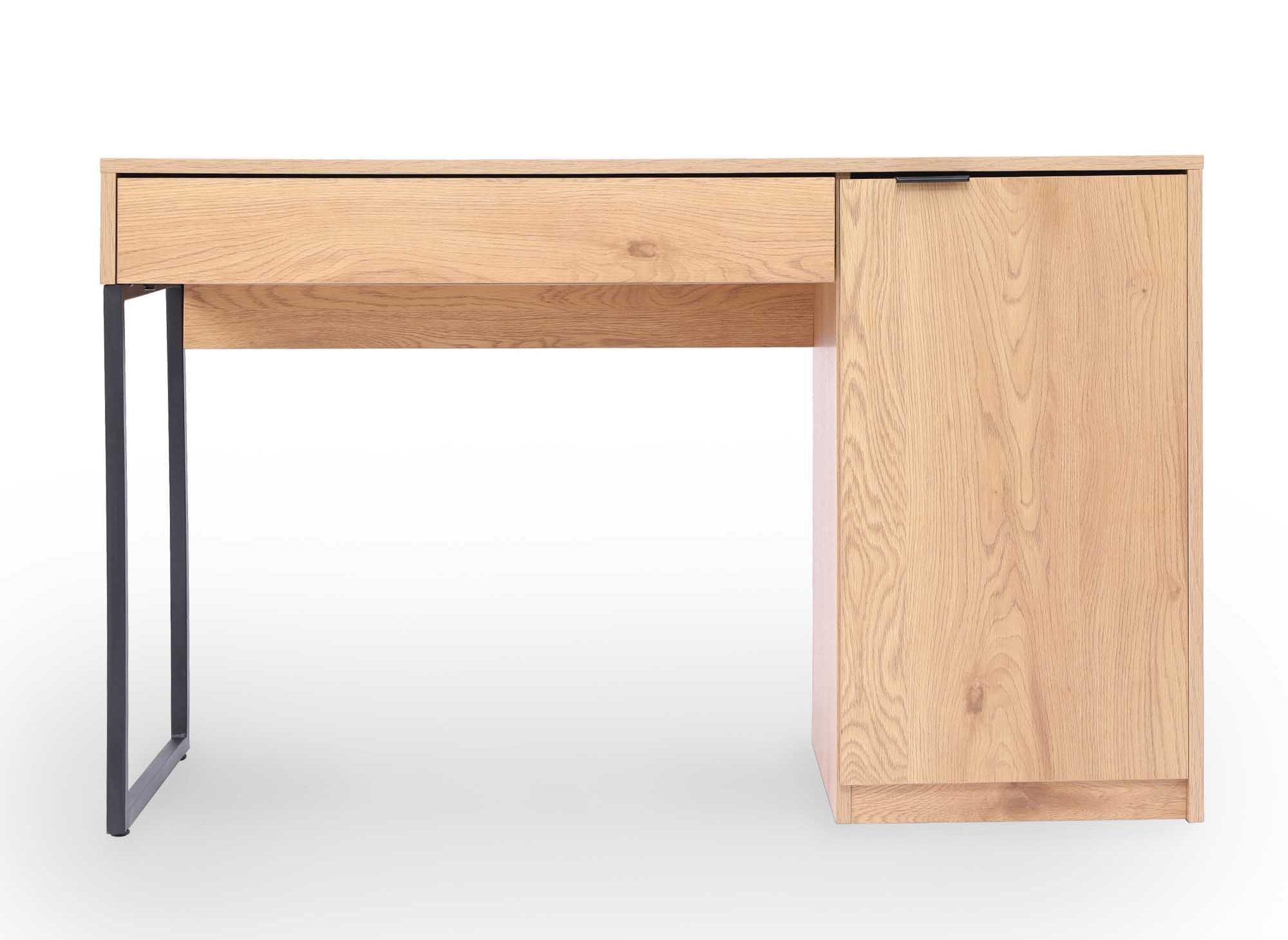 BLAISE Schreibtisch aus Holz und Metall mit Stauraum