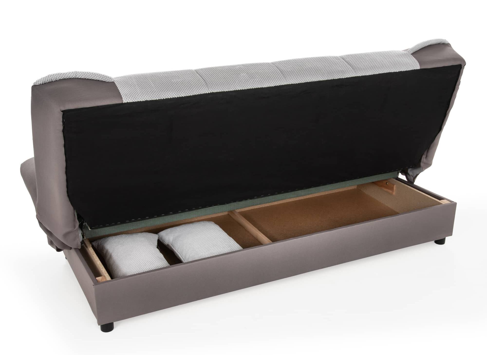 NATI graues Schlafsofa