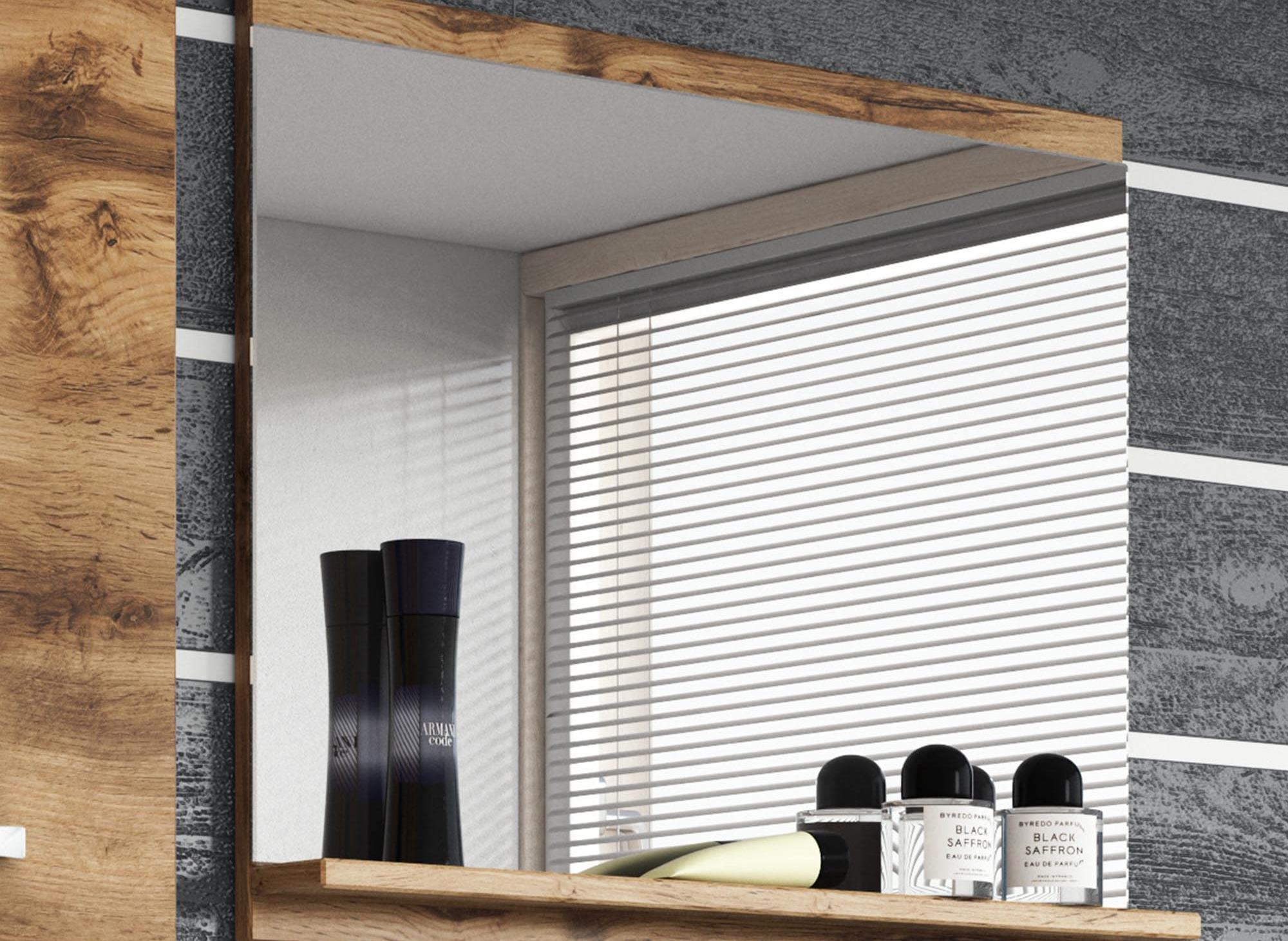 HARMONY Wand-Badmöbel-Set - Antikholz-Effekt