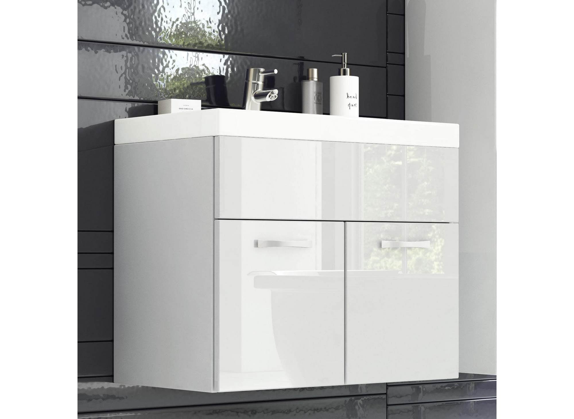 Designer-Hängemöbelset HARMONY - Weiß lackiert