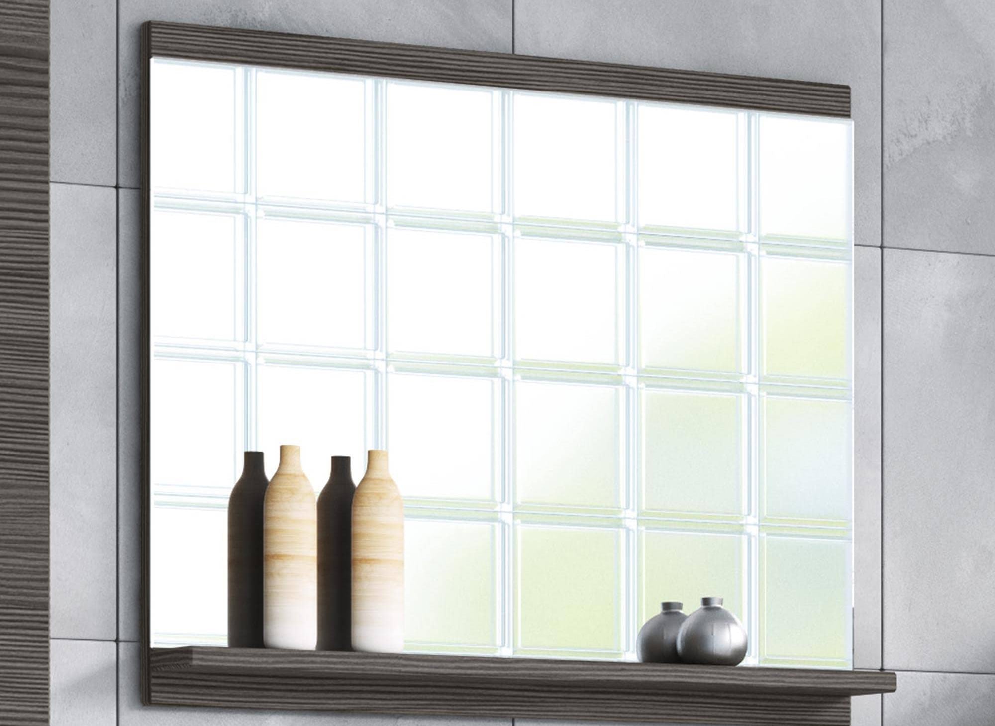 Designer-Hängemöbel-Set für Badezimmer - Wengé ALBY