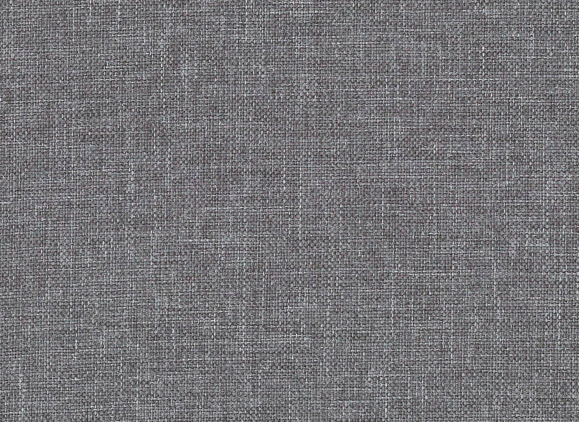 Boxspringbett 140x200 mit Stauraum in grauem Stoff - AKADIA