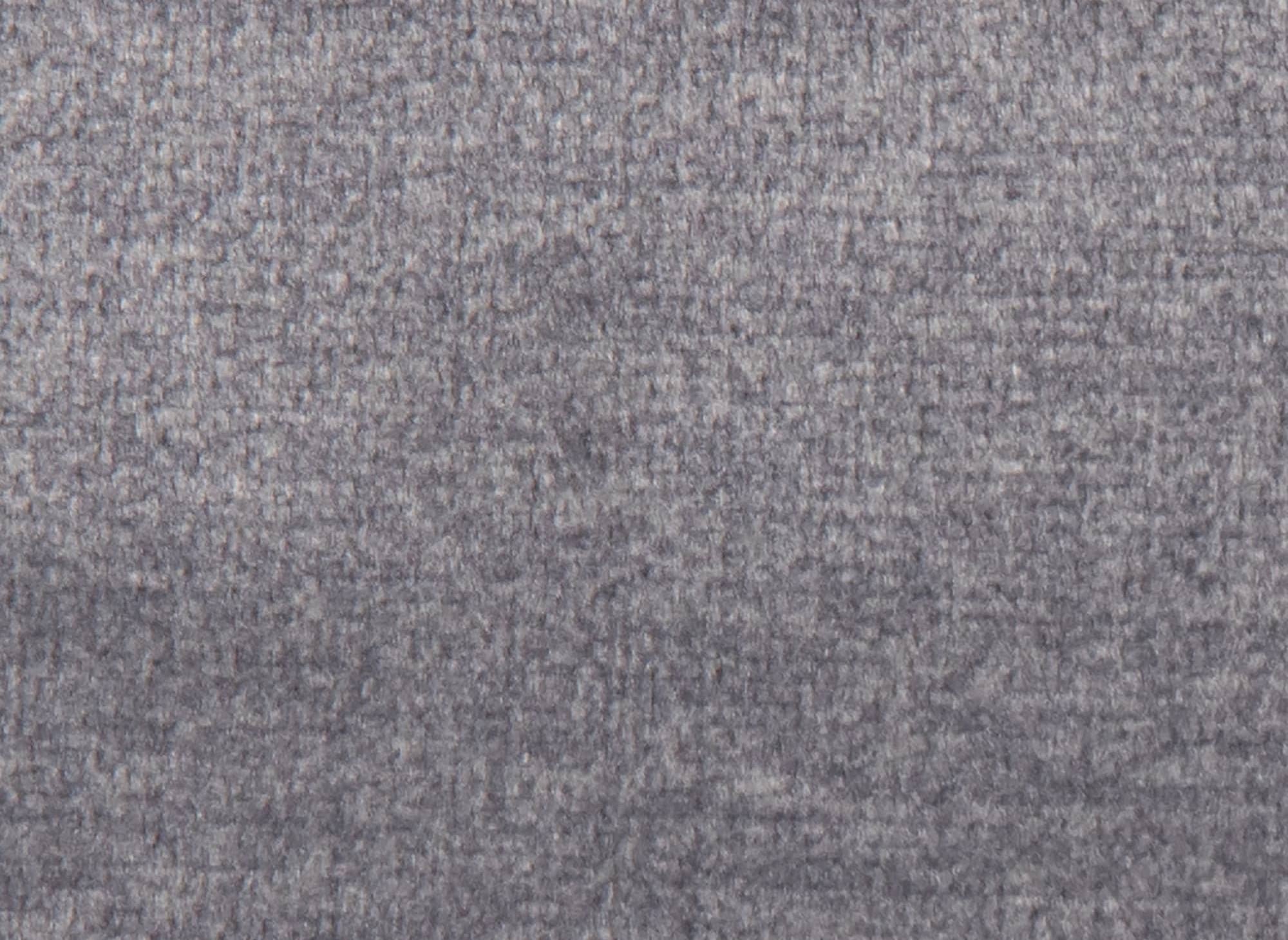 DAKOTA graues Samt-Boxspringbett 140x200 mit Stauraum