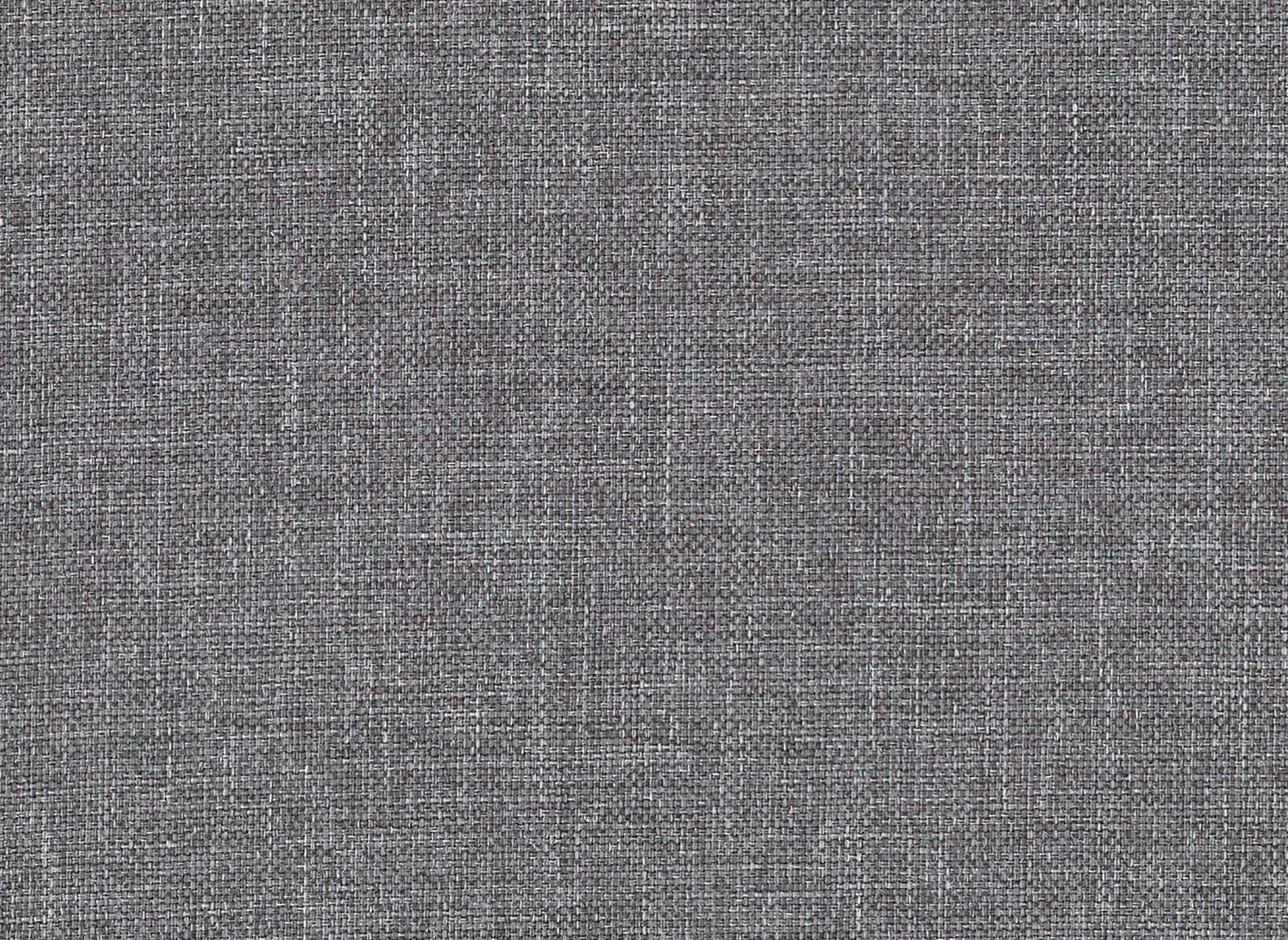 Boxspringbett 160x200 mit Stauraum in grauem Stoff - VALERIA