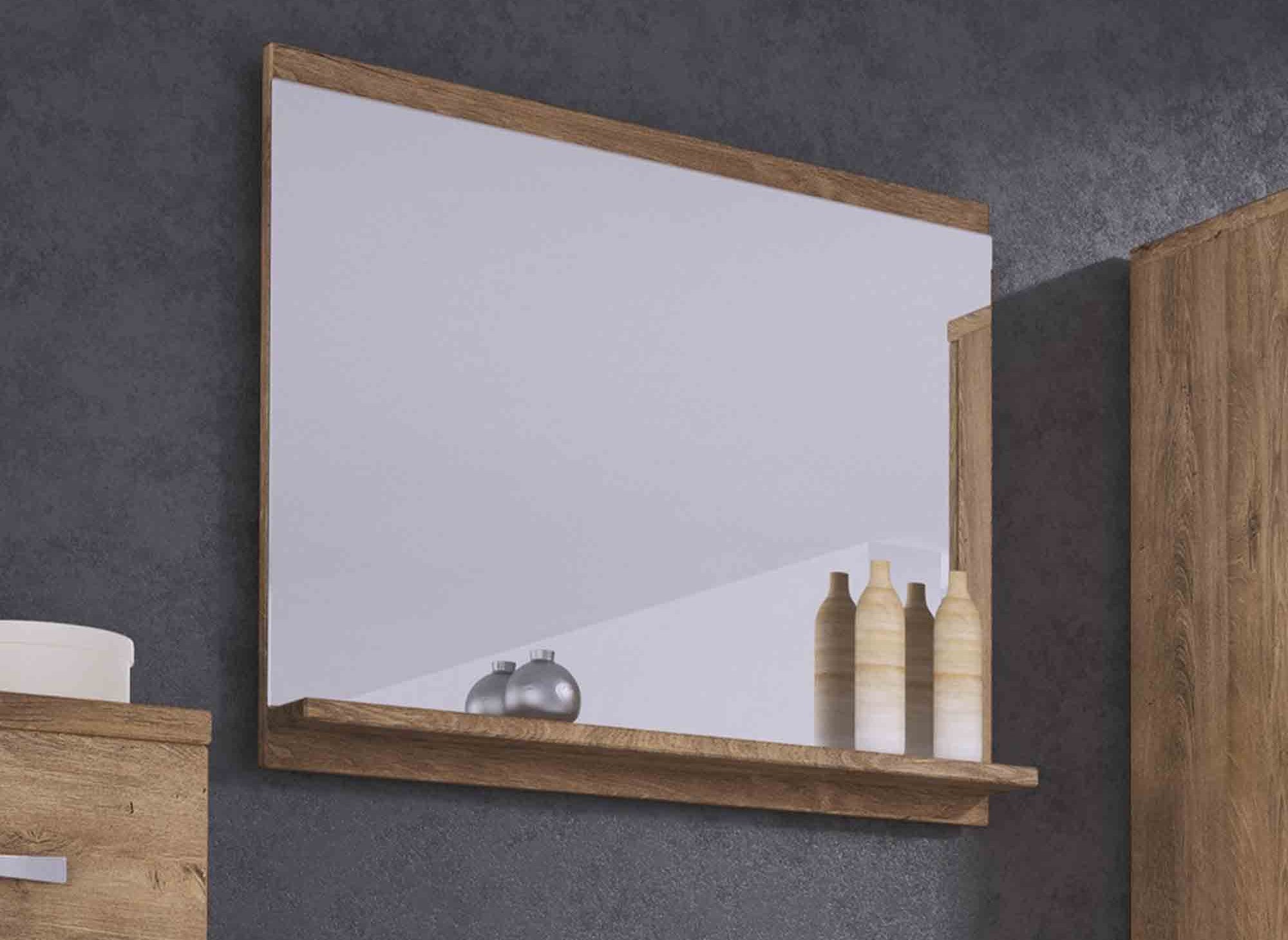 Hängendes Designer-Badmöbelset - ALBY Holz