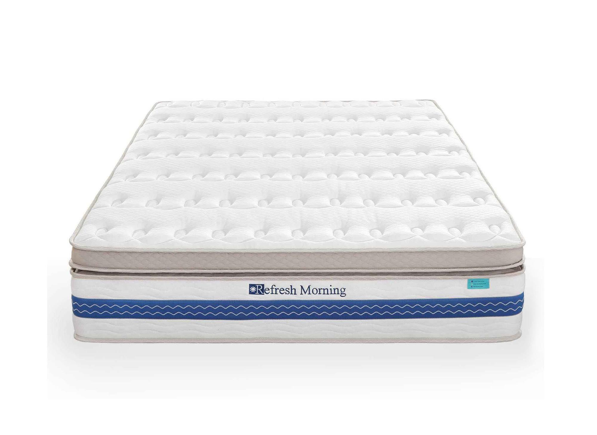 REFRESH Hybridmatratze 160 x 200 cm Taschenfedern und Memory Foam, 32 cm dick