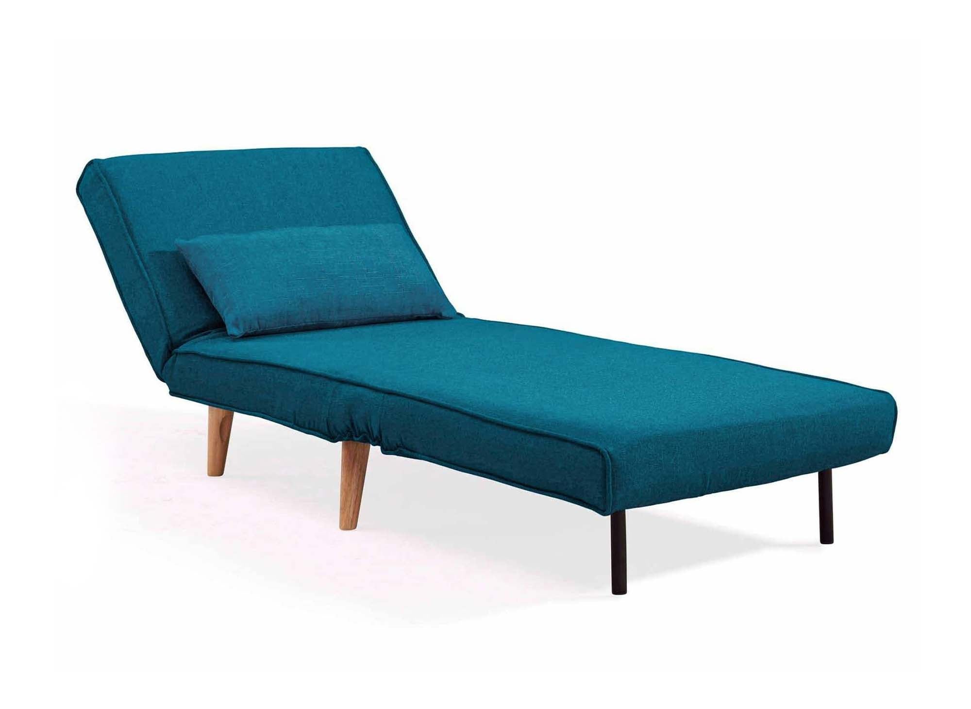 TONKA blauer Stoff-Sessel