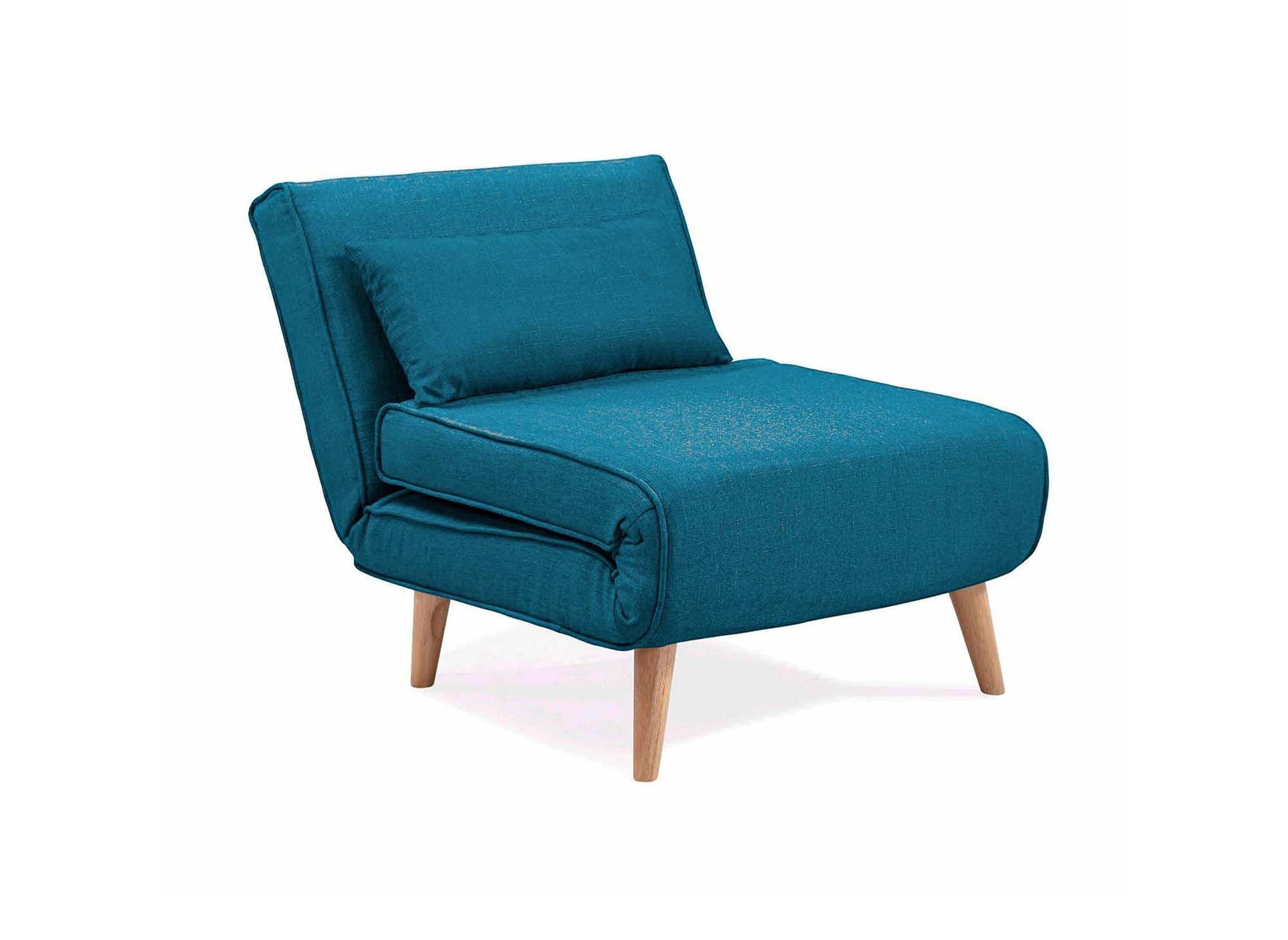 TONKA blauer Stoff-Sessel
