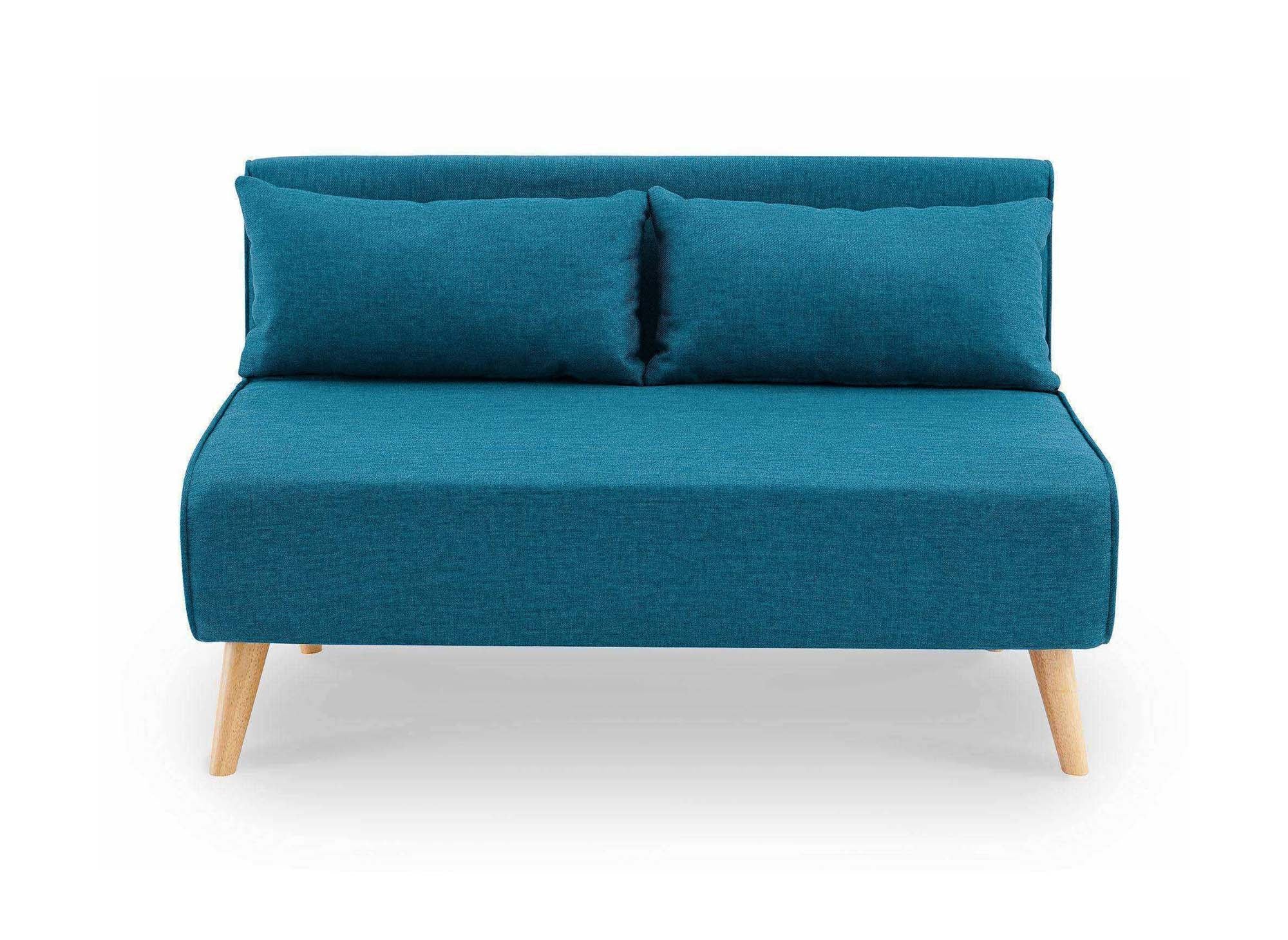 TONKA 2-Sitzer-Sitzbank aus blauem Stoff