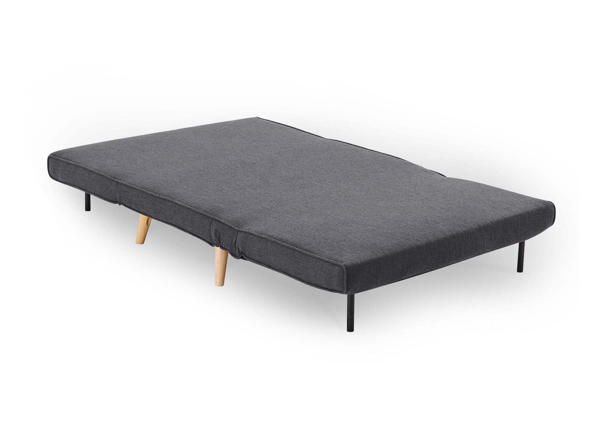 TONKA 2-Sitzer-Schlafsofa aus grauem Stoff